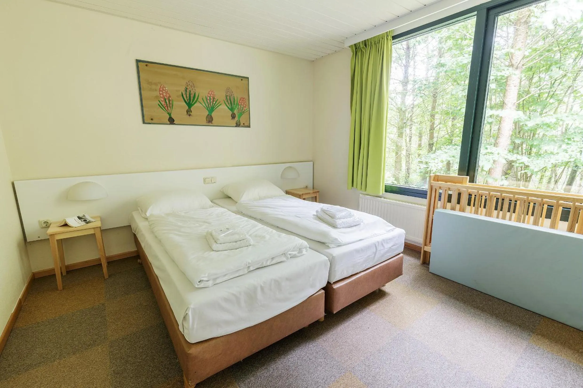 Bedroom, Bed in Center Parcs Bispinger Lüneburger Heide