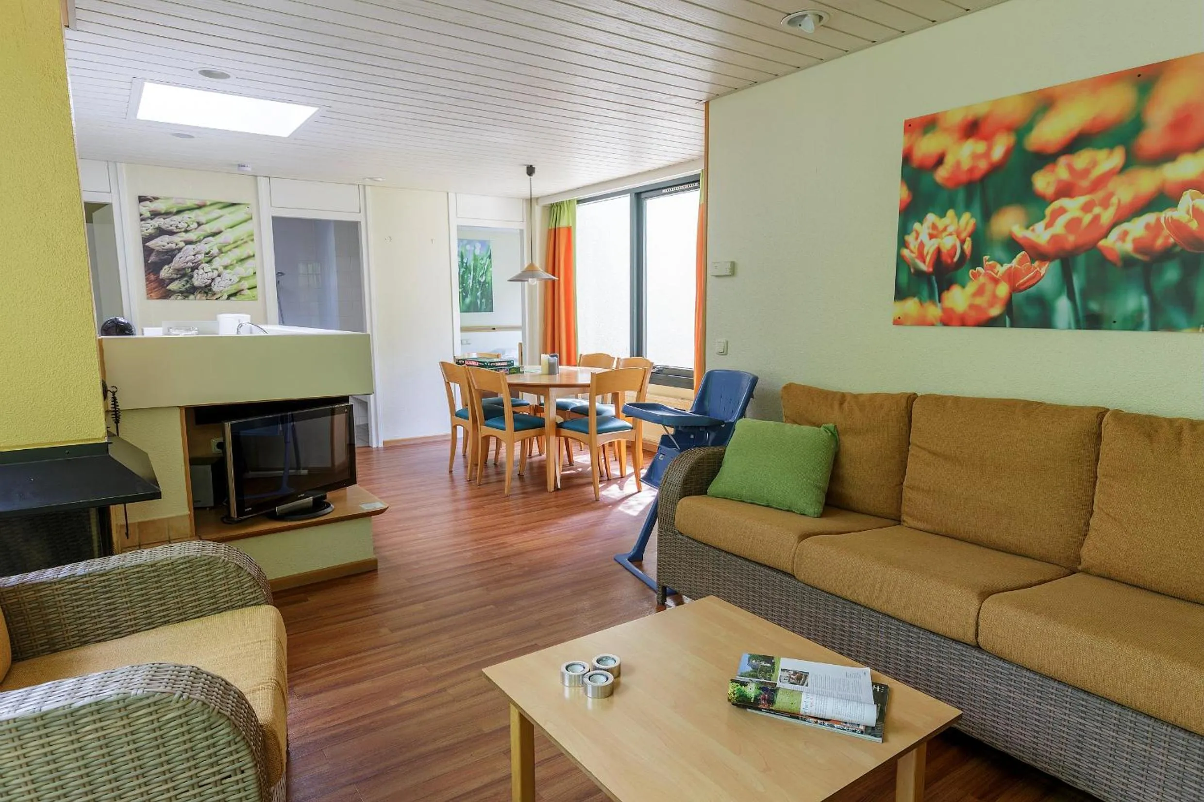 Living room in Center Parcs Bispinger Lüneburger Heide