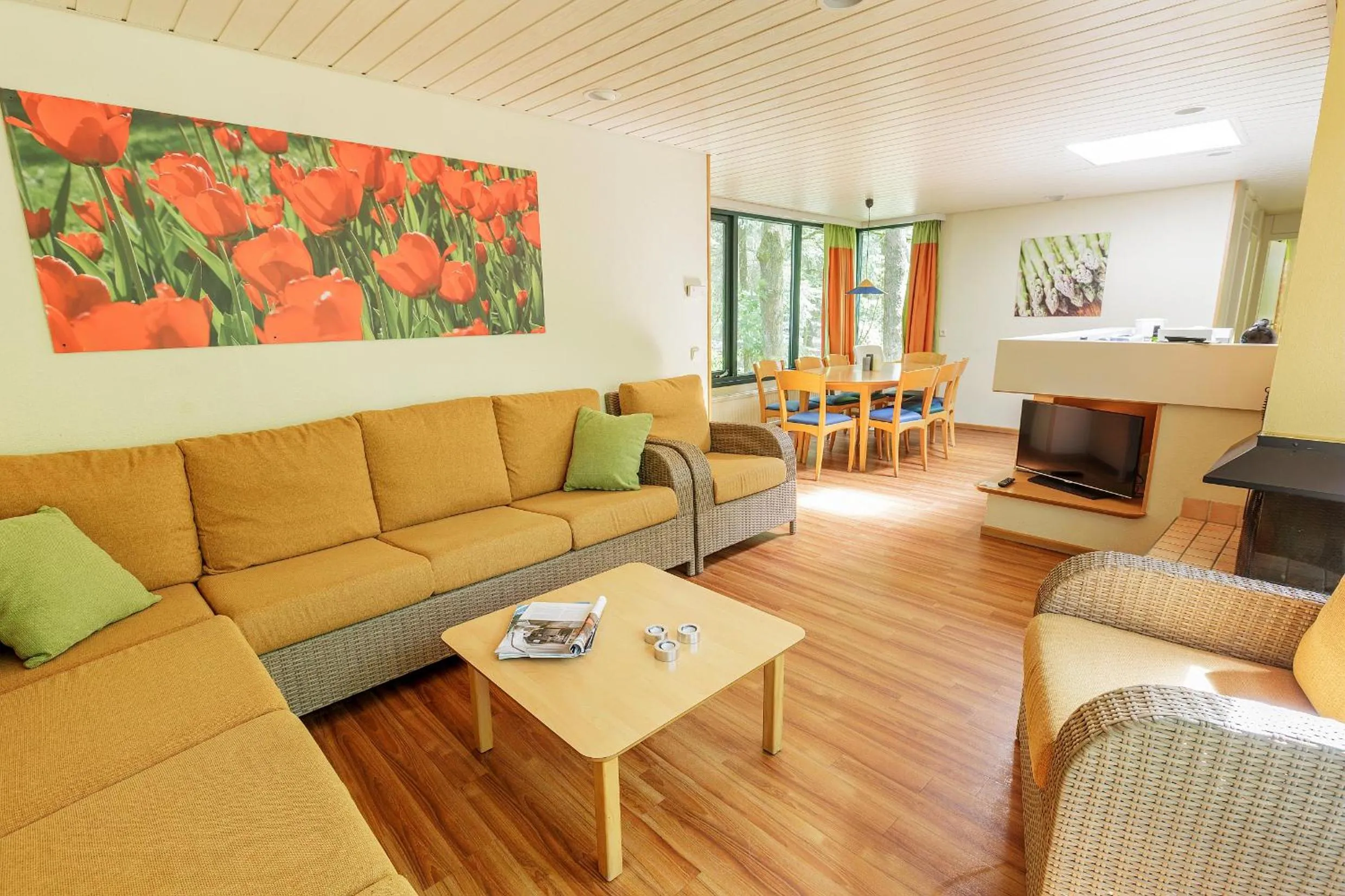 Kitchen or kitchenette in Center Parcs Bispinger Lüneburger Heide