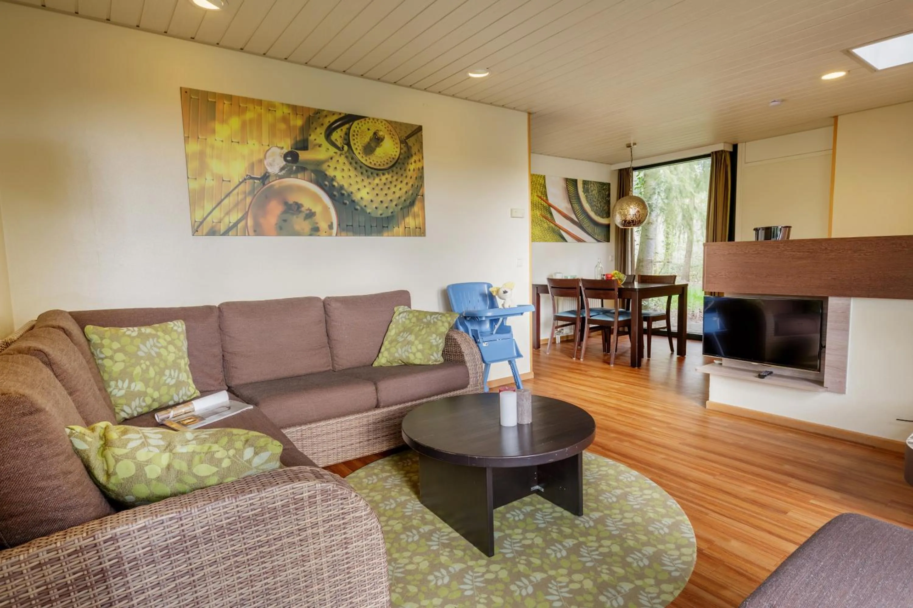 Living room in Center Parcs Bispinger Lüneburger Heide