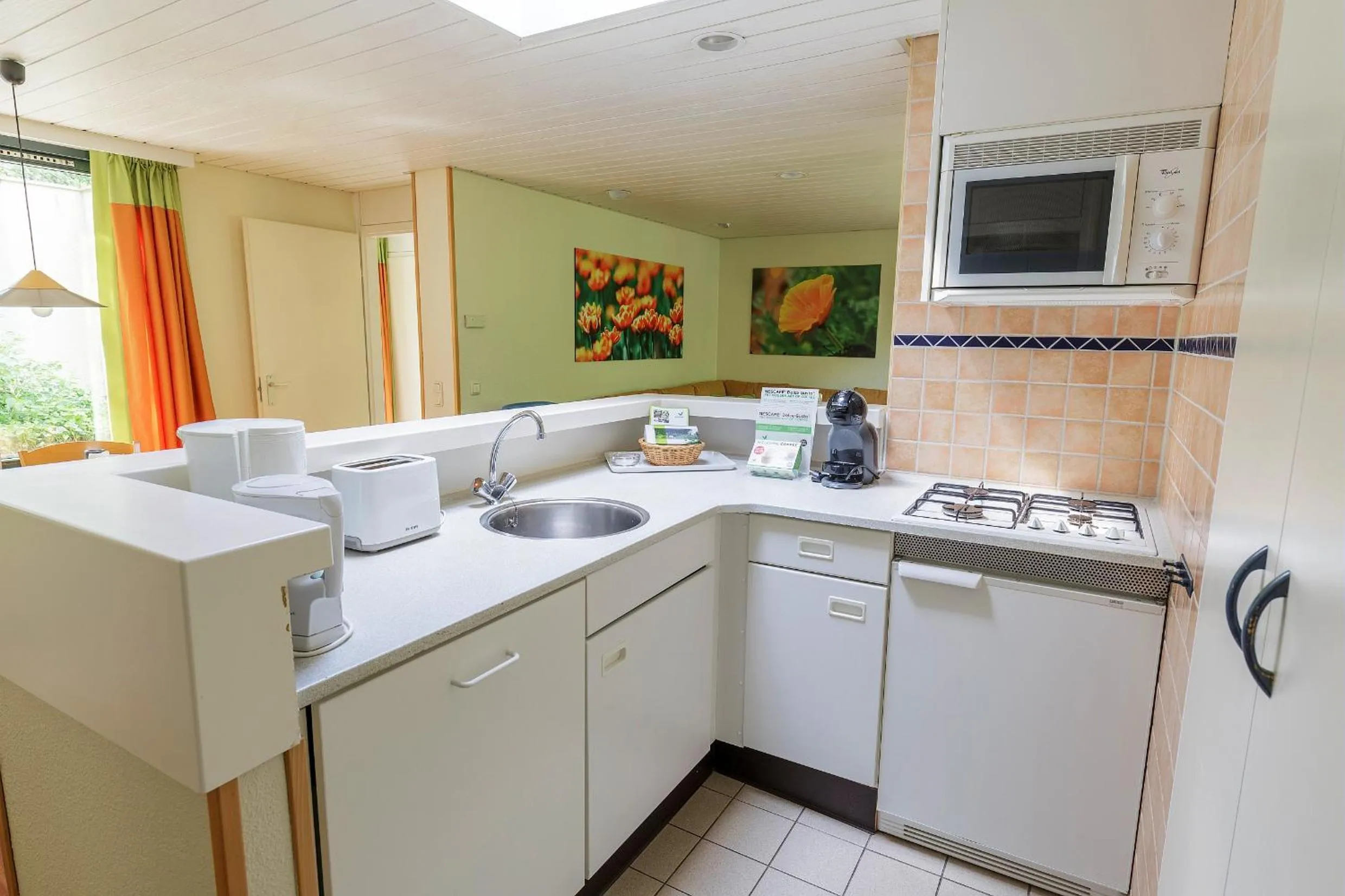 Kitchen or kitchenette in Center Parcs Bispinger Lüneburger Heide