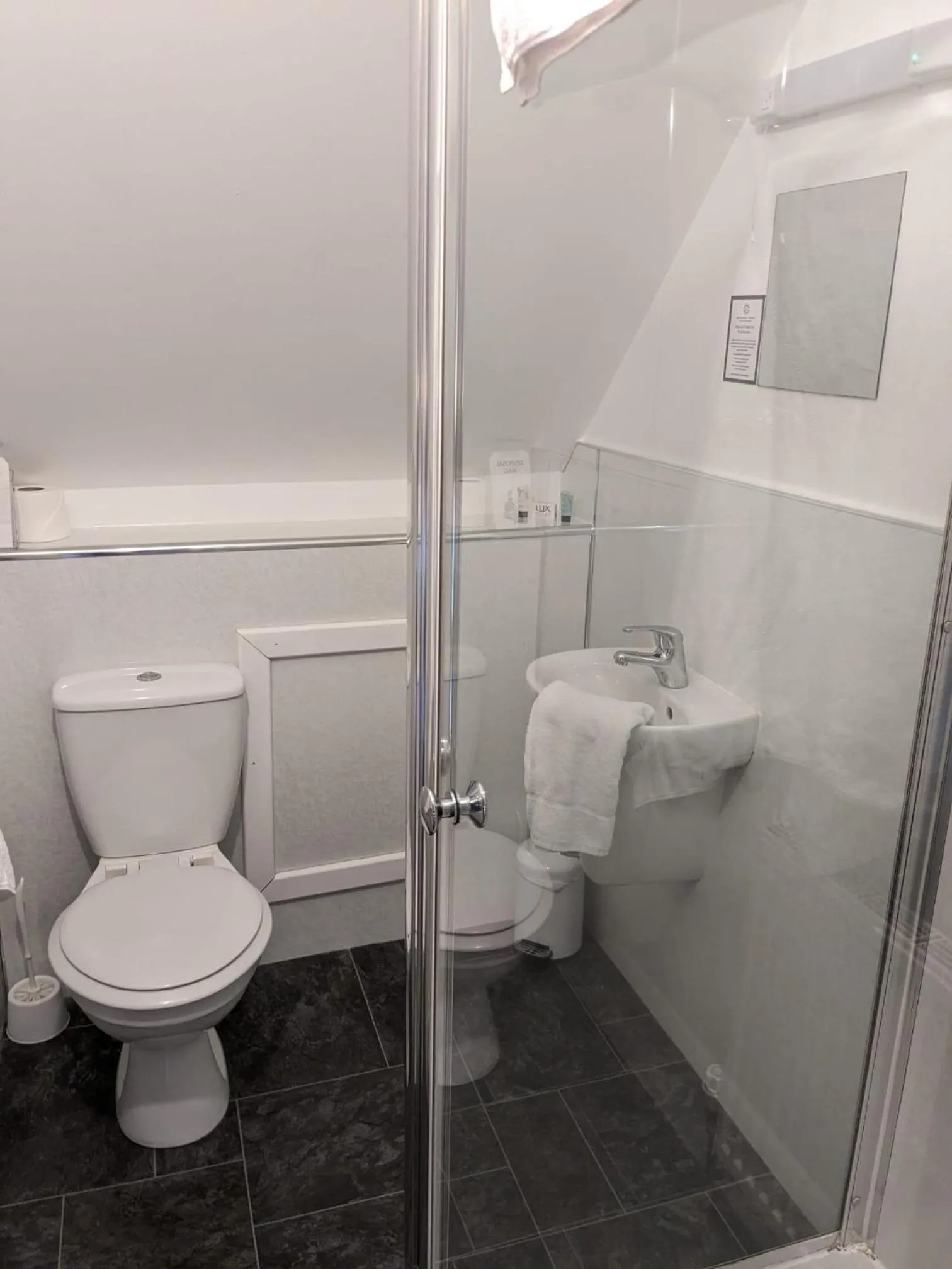 Toilet in Bennachie Lodge Hotel in Kemnay