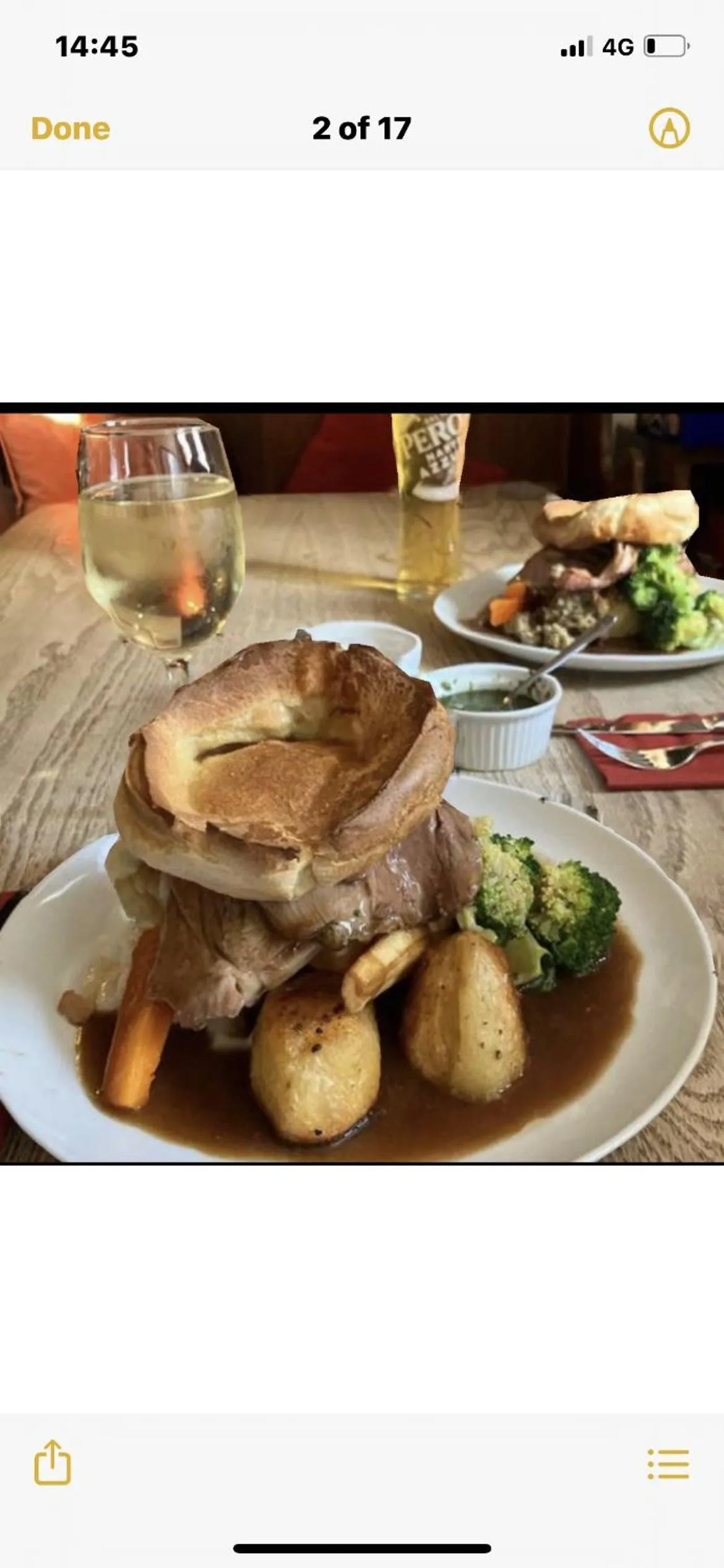 Restaurant/places to eat in Bennachie Lodge Hotel in Kemnay