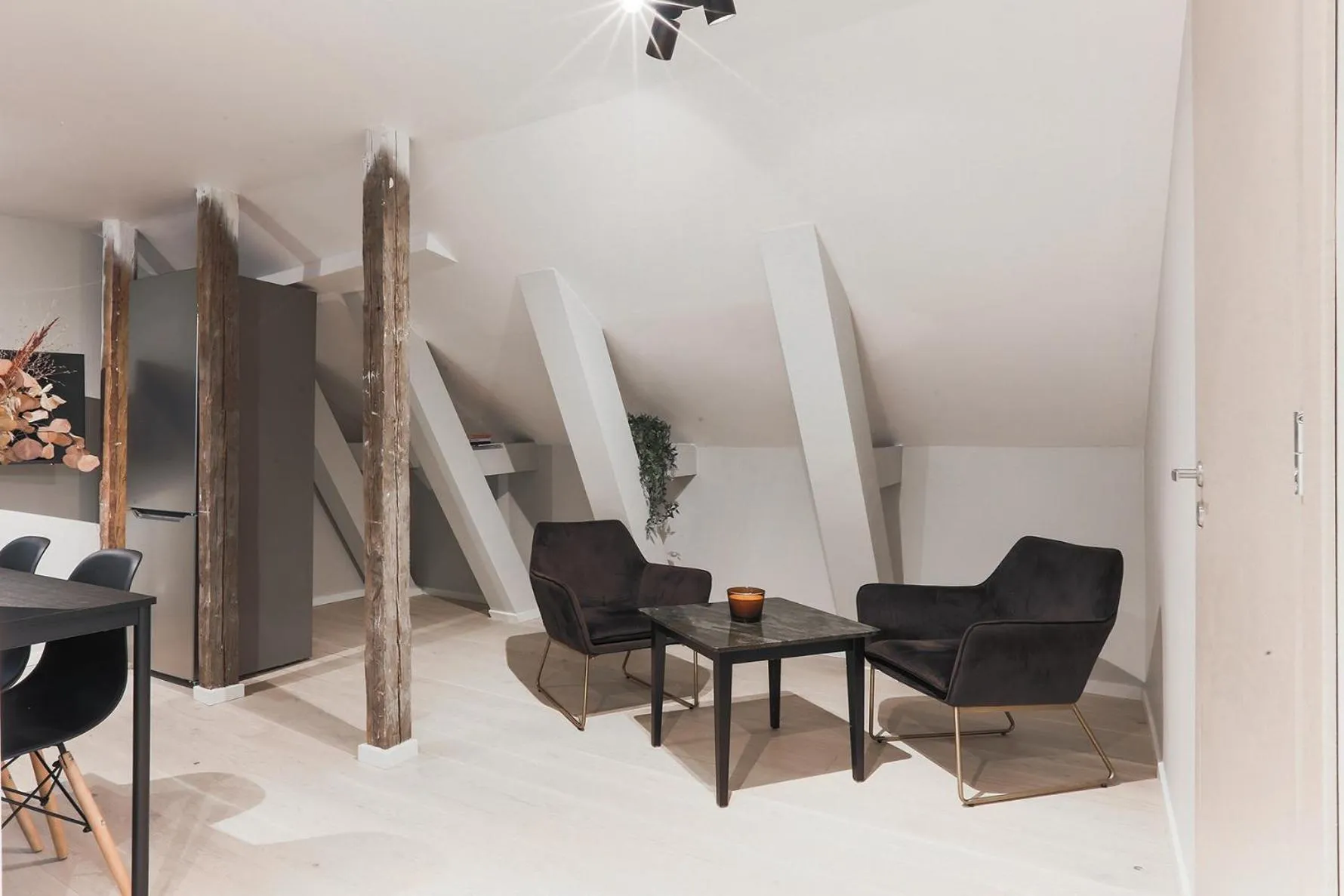 Seating area in Foundry Hotel Apartments