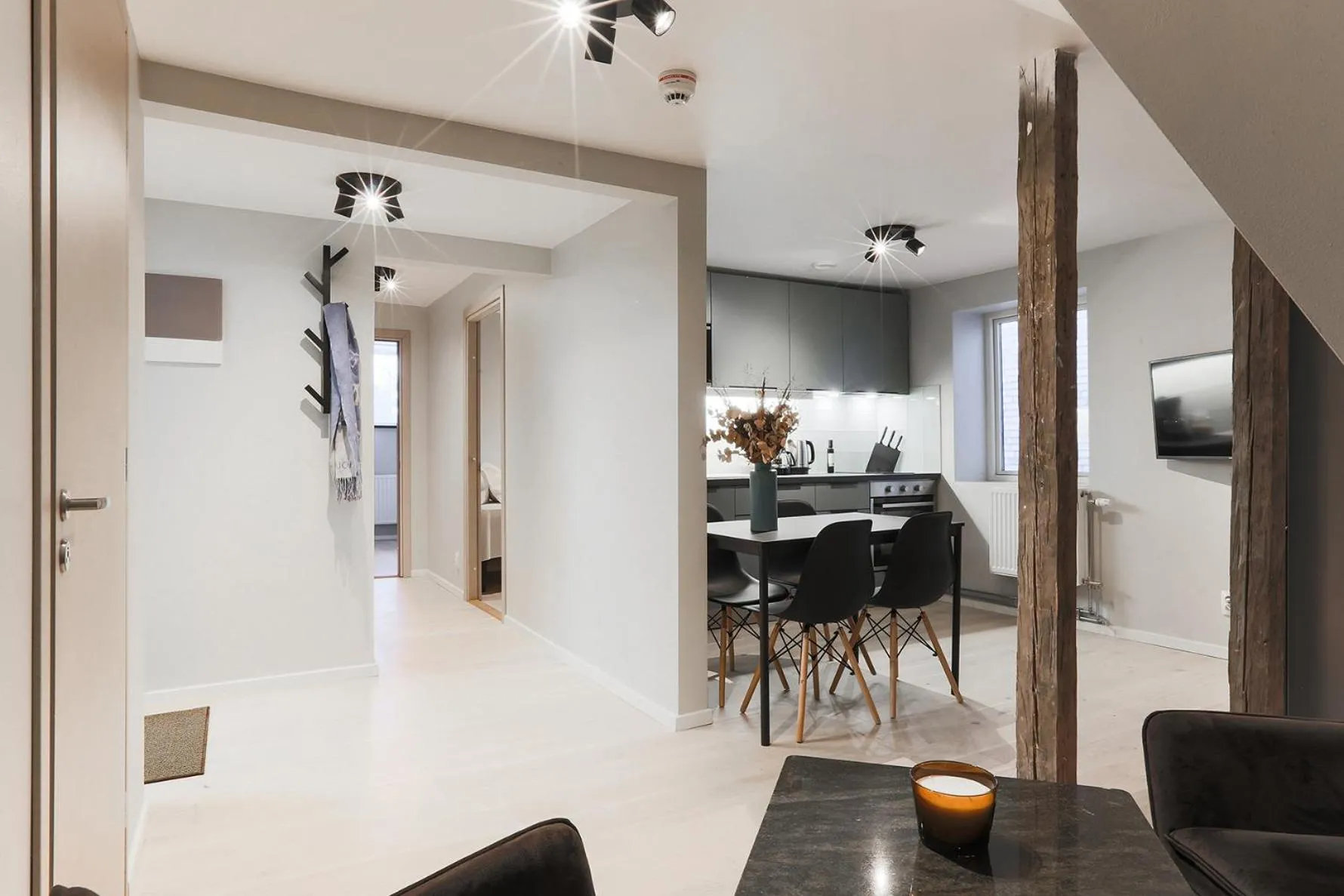 Kitchen or kitchenette in Foundry Hotel Apartments