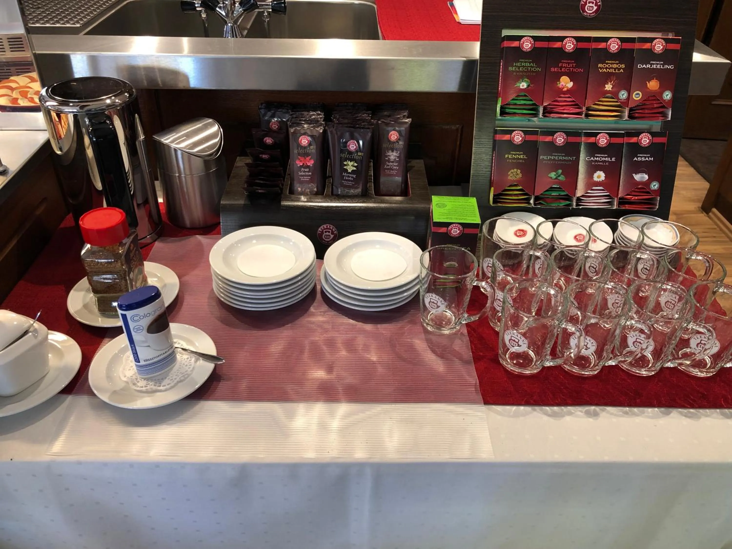 Buffet breakfast in Deutsches Haus Munster