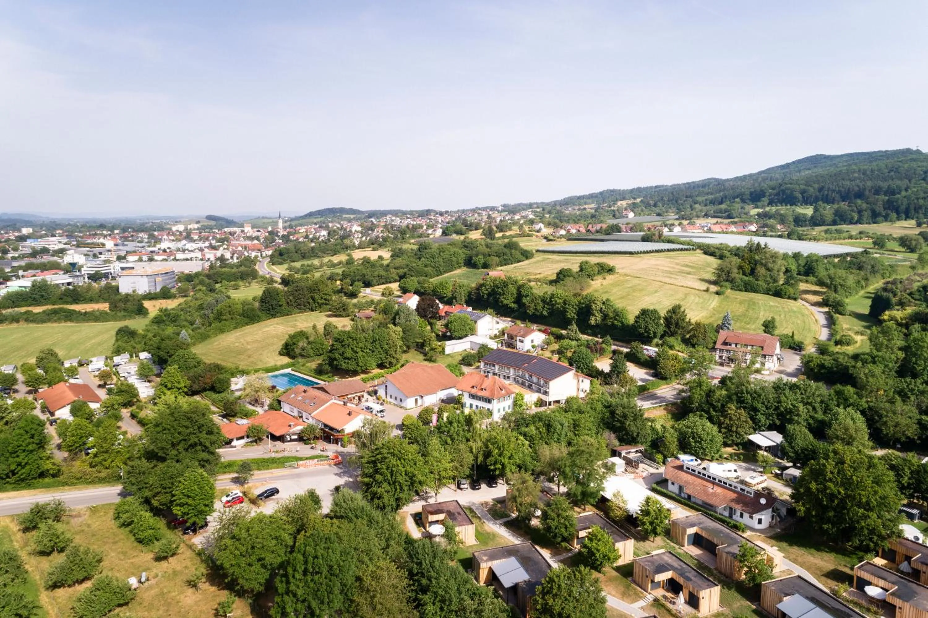 Bird's eye view in Wirthshof Hotel & Chalets
