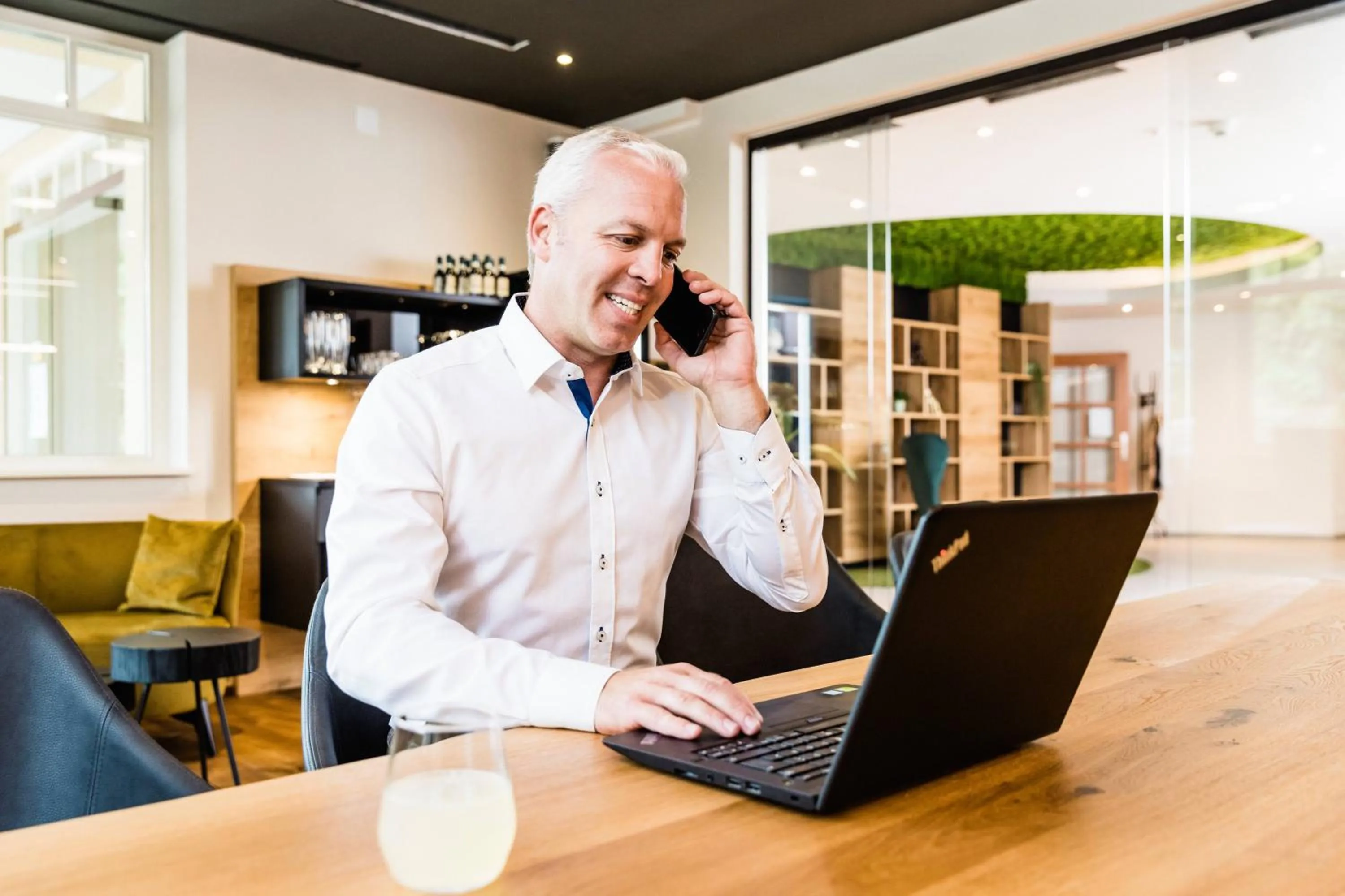 Lobby or reception in Wirthshof Hotel & Chalets