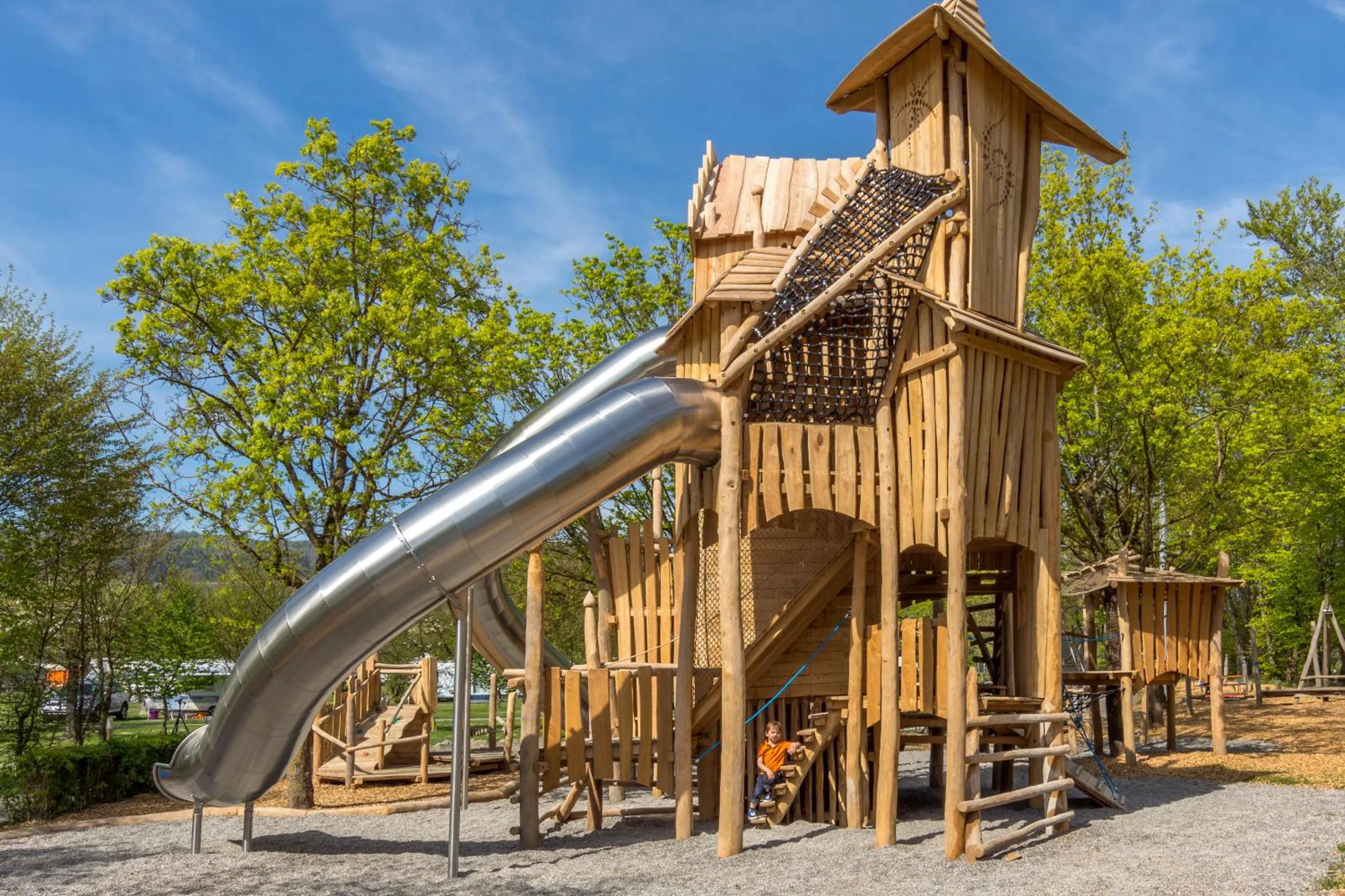 Children play ground in Wirthshof Hotel & Chalets
