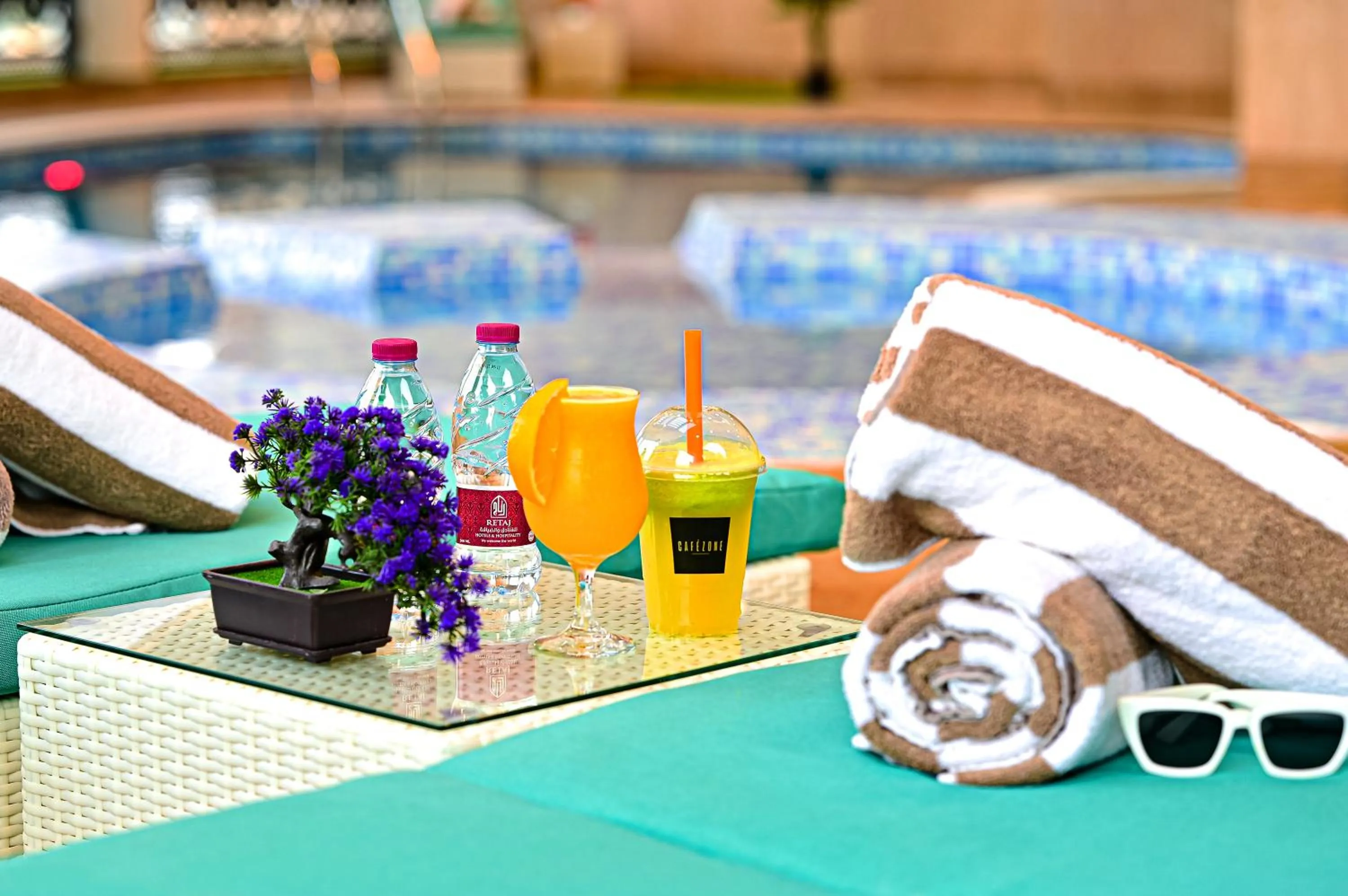 Pool view in Retaj Al Rayyan