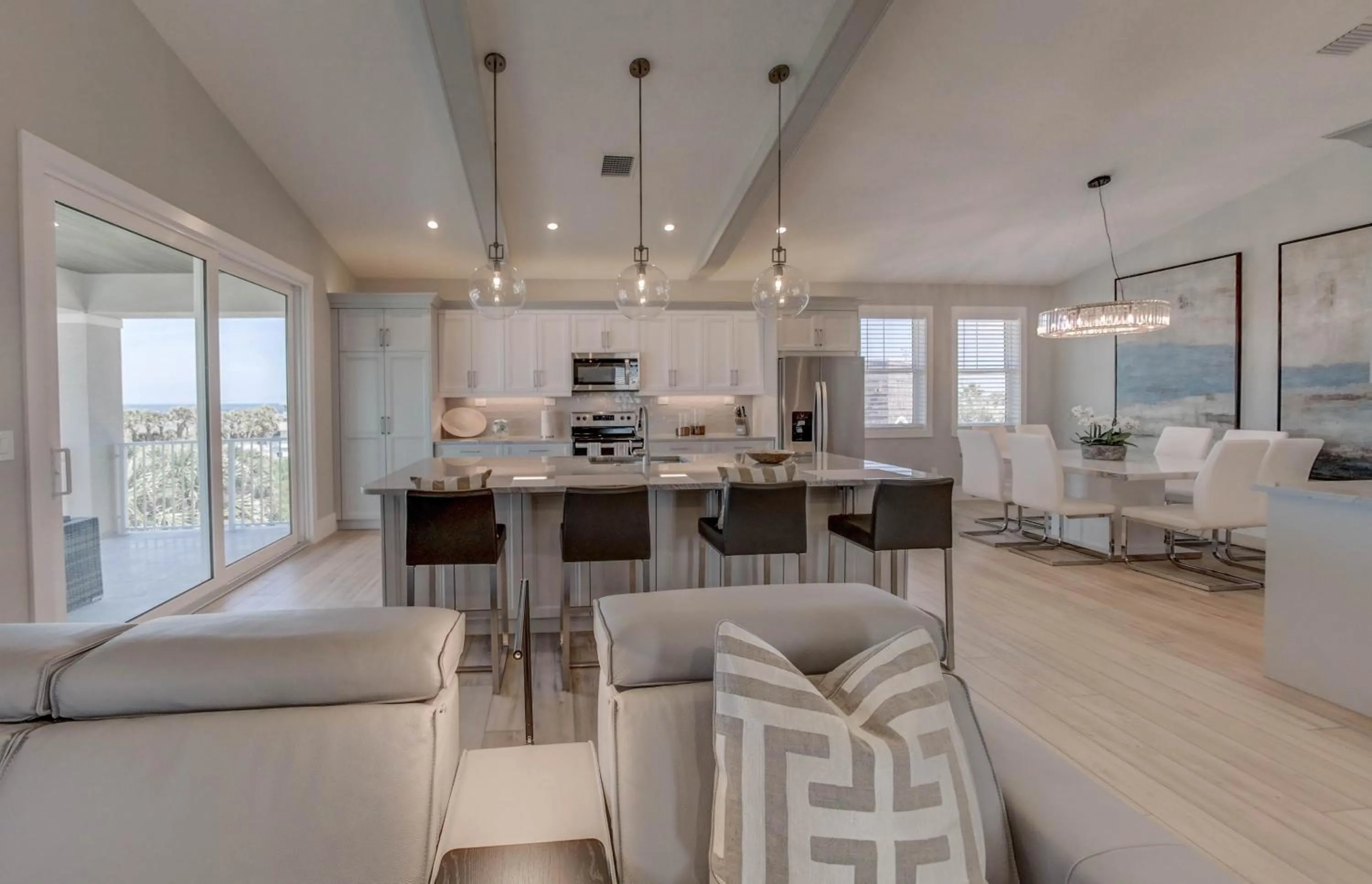 Villa Nautilus New Lux 3 Story Pool Hot Tub Home with Elevator- Steps away from the beach