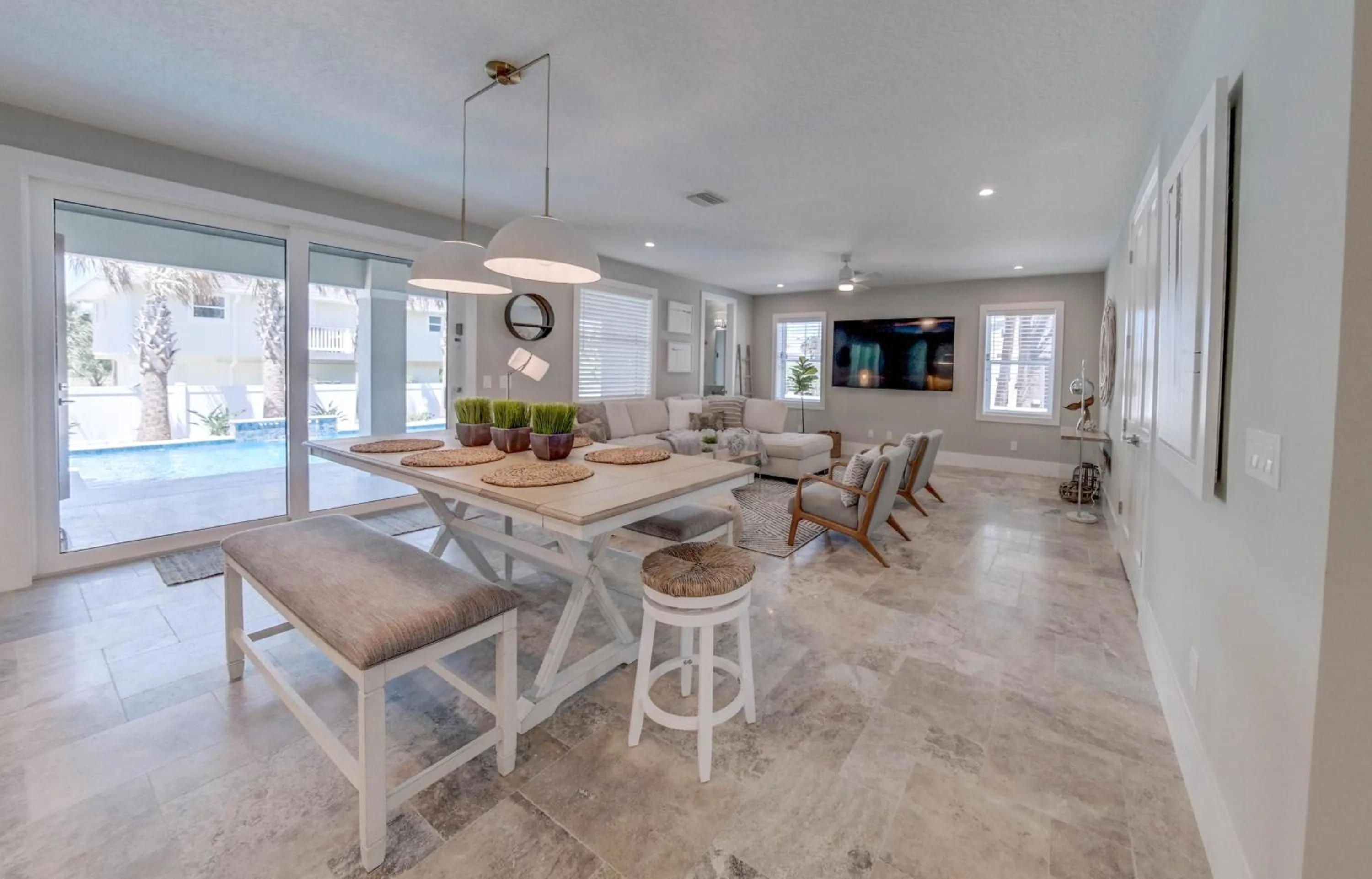 Villa Nautilus New Lux 3 Story Pool Hot Tub Home with Elevator- Steps away from the beach