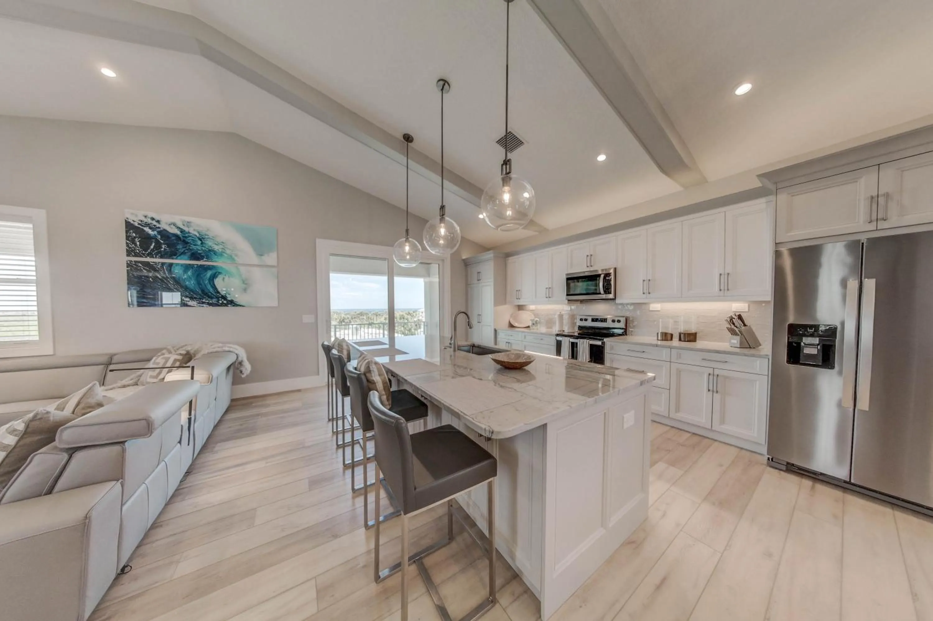 Villa Nautilus New Lux 3 Story Pool Hot Tub Home with Elevator- Steps away from the beach