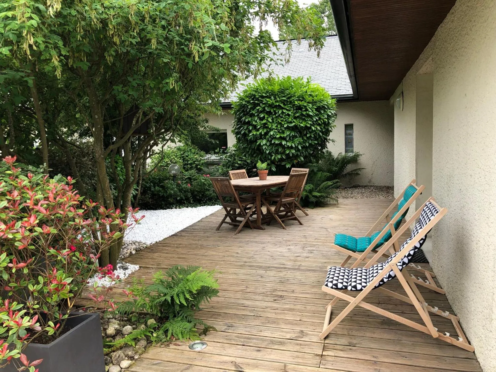Patio in Jardin des Pérelles
