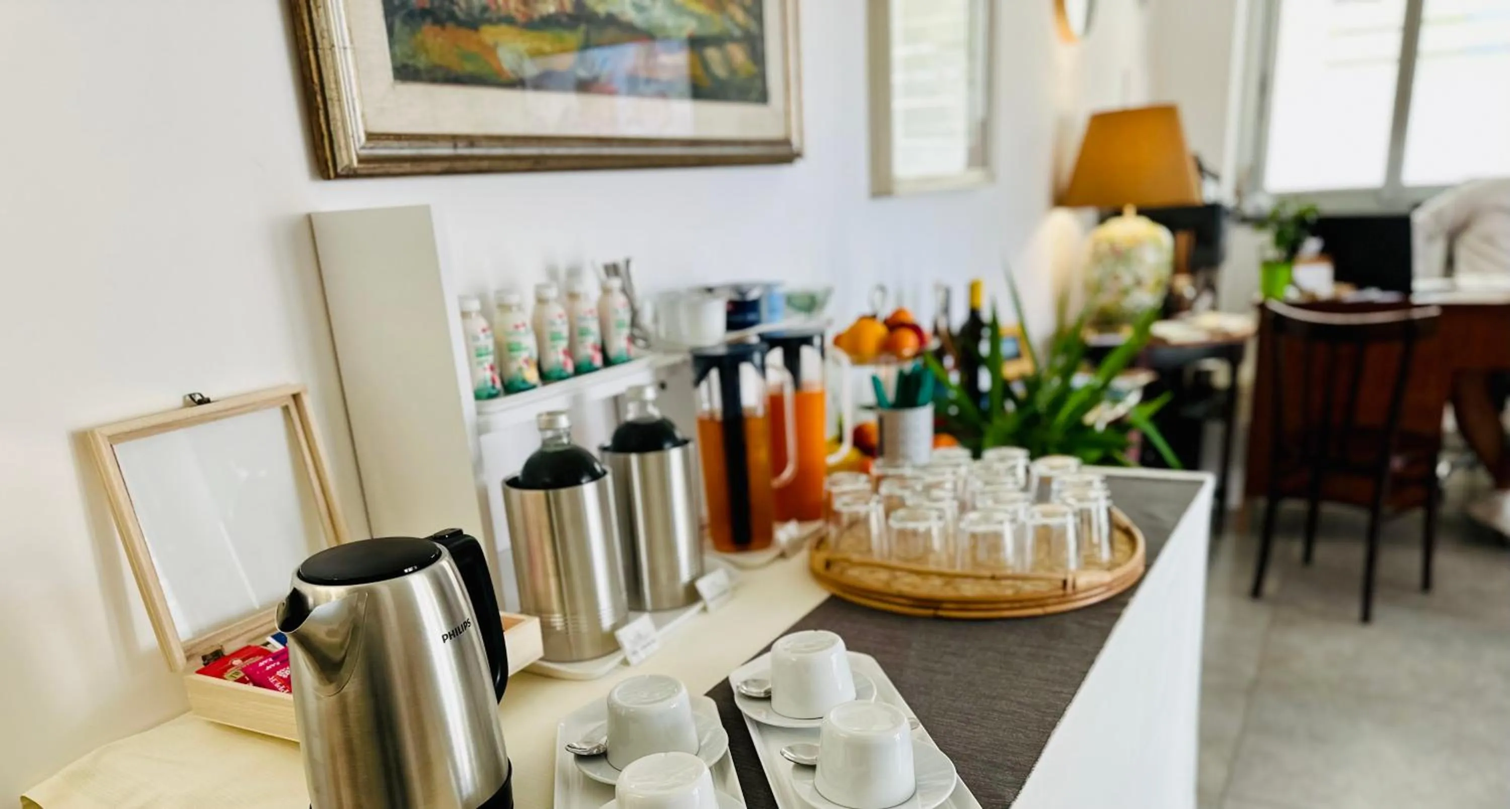 Food and drinks in InVilla Bed&Breakfast - Quality Rooms