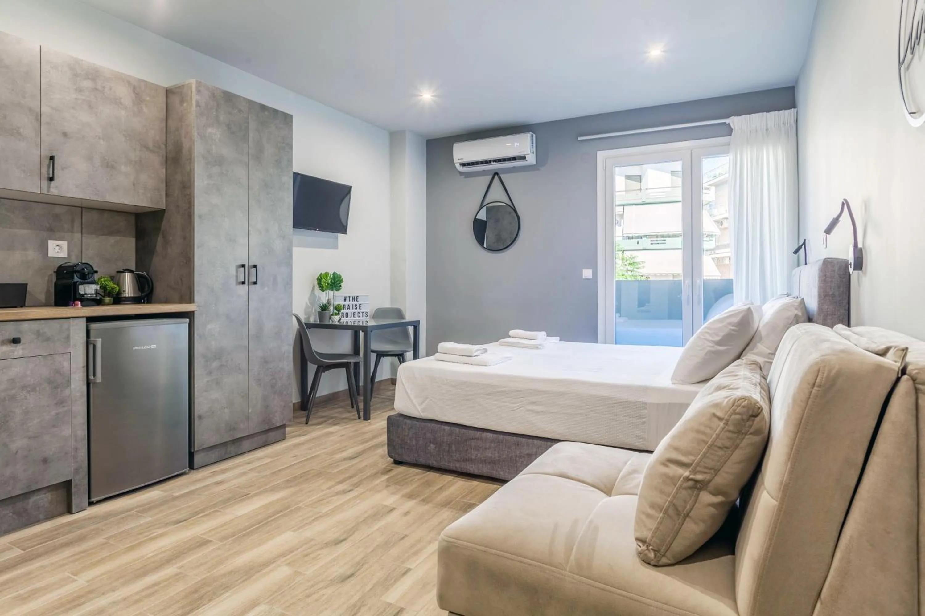 Photo of the whole room, Bed in Raise Heraklion Boutique Apartments