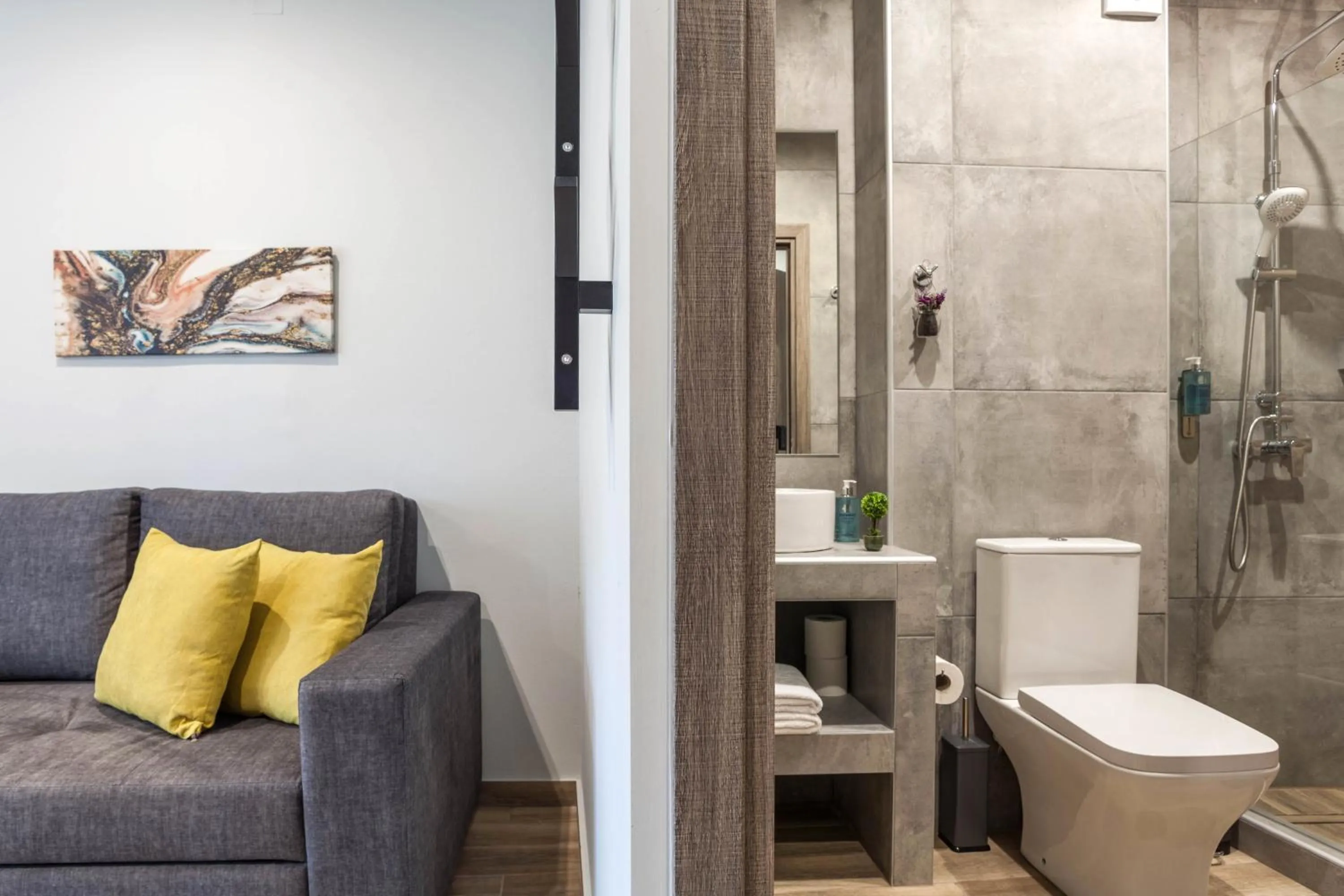 Bathroom in Raise Heraklion Boutique Apartments