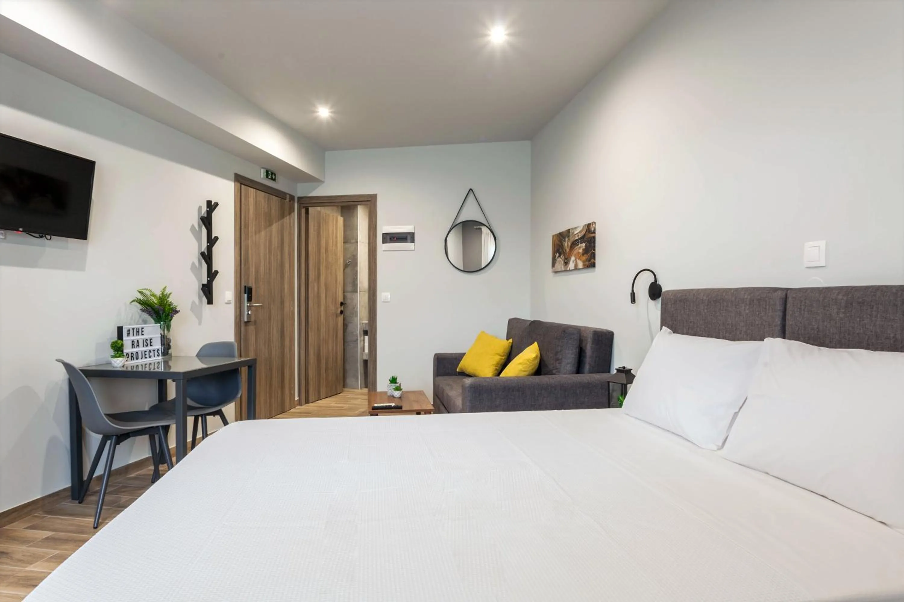 Photo of the whole room, Bed in Raise Heraklion Boutique Apartments