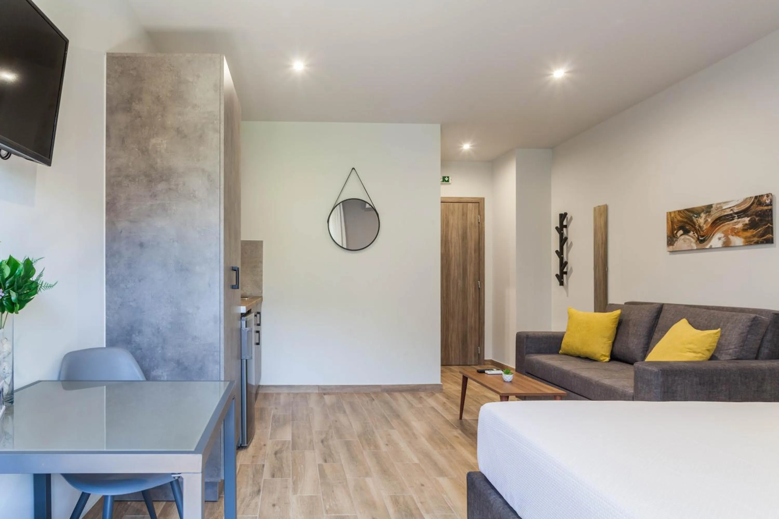 Seating area in Raise Heraklion Boutique Apartments