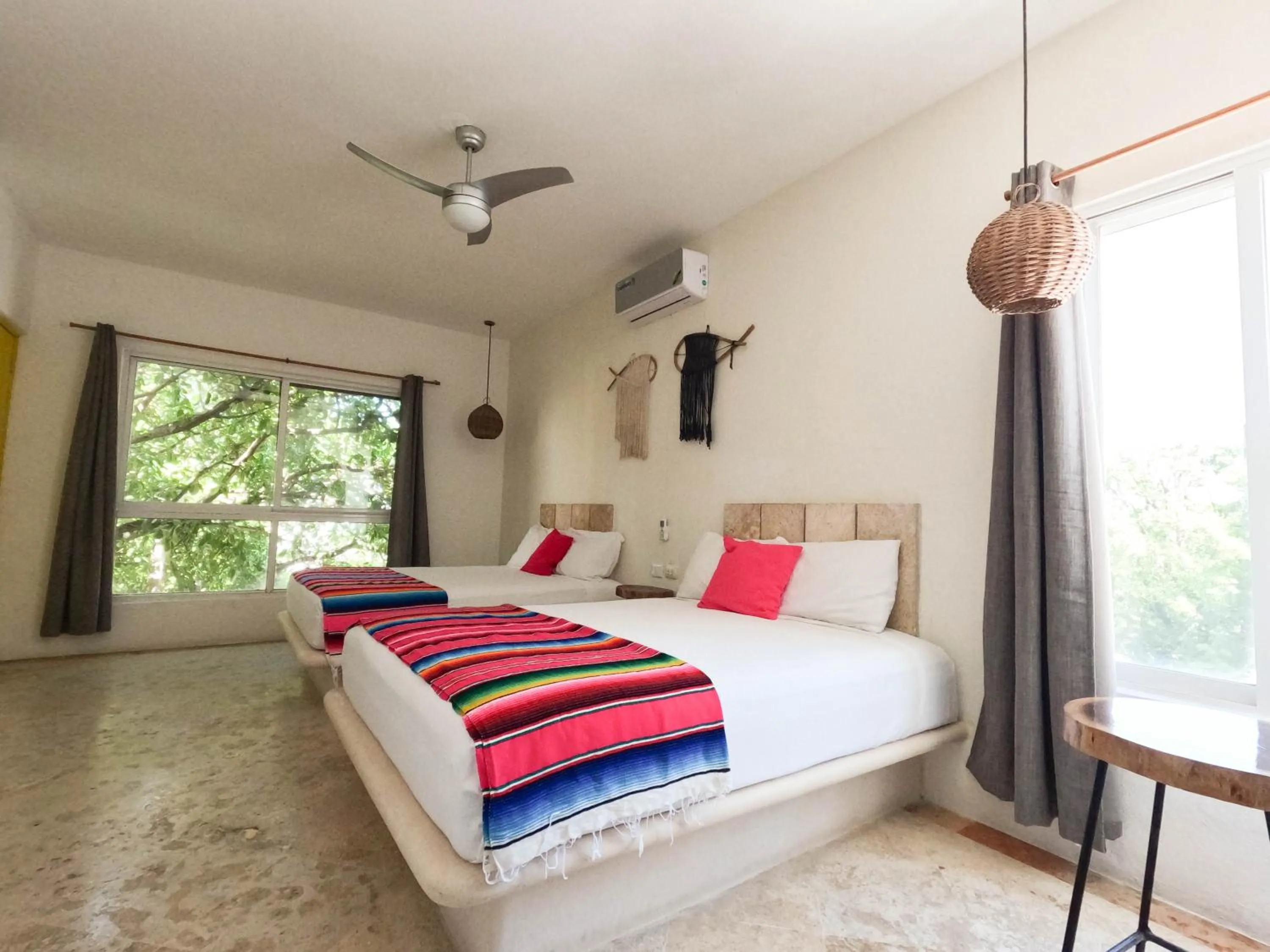 Bedroom, Bed in Rustik-inn Rooms