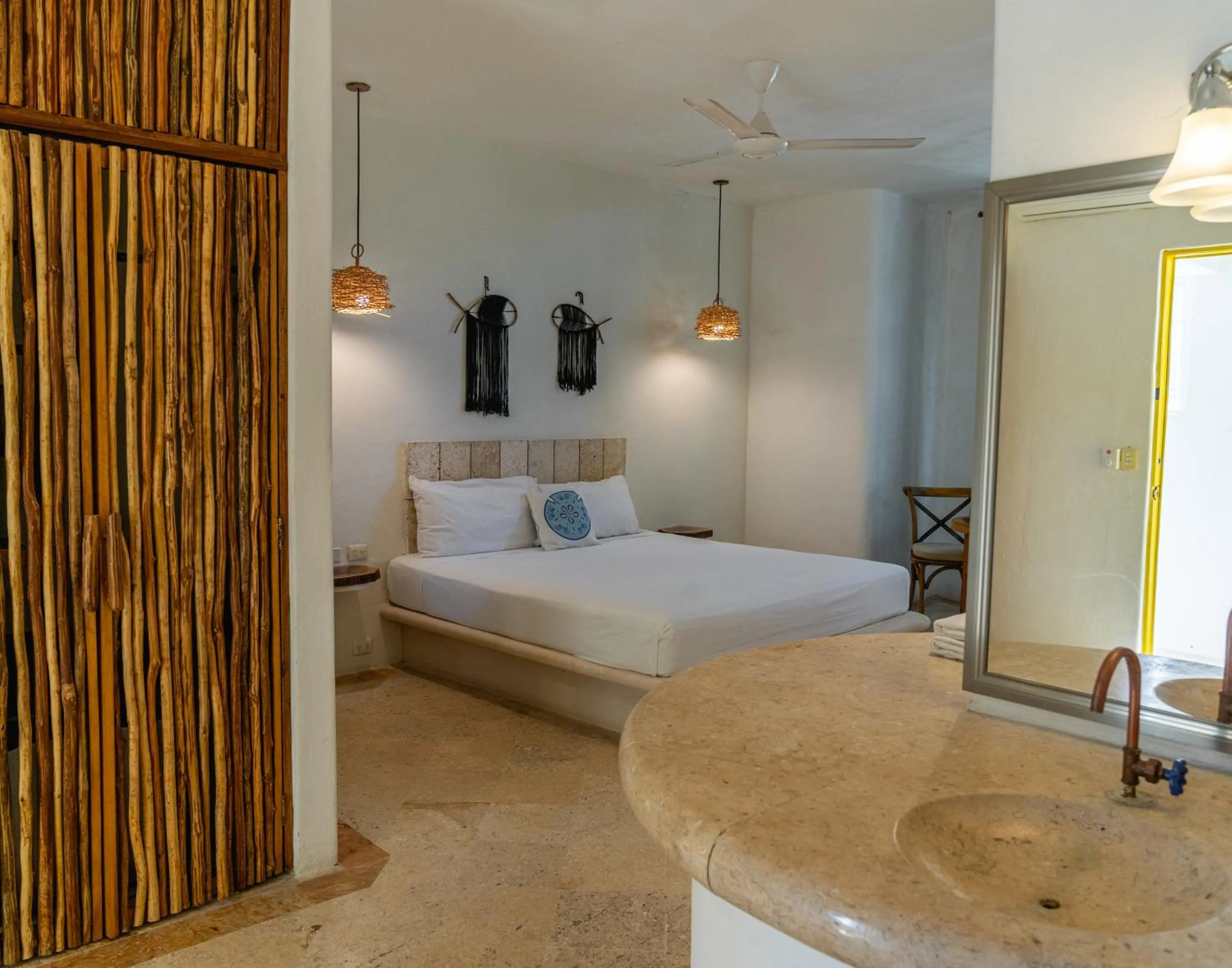 Bedroom, Bed in Rustik-inn Rooms