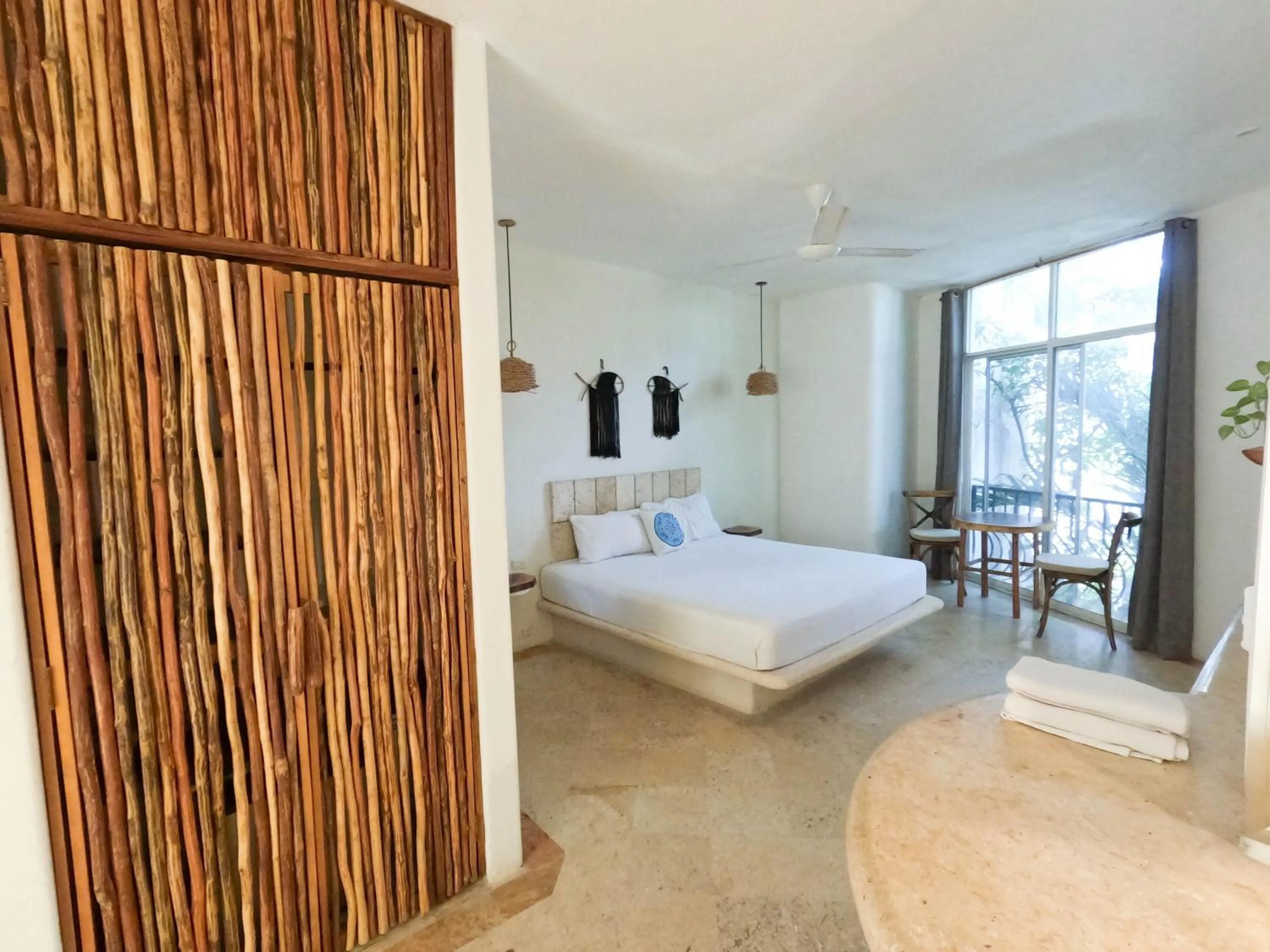 Bedroom, Bed in Rustik-inn Rooms