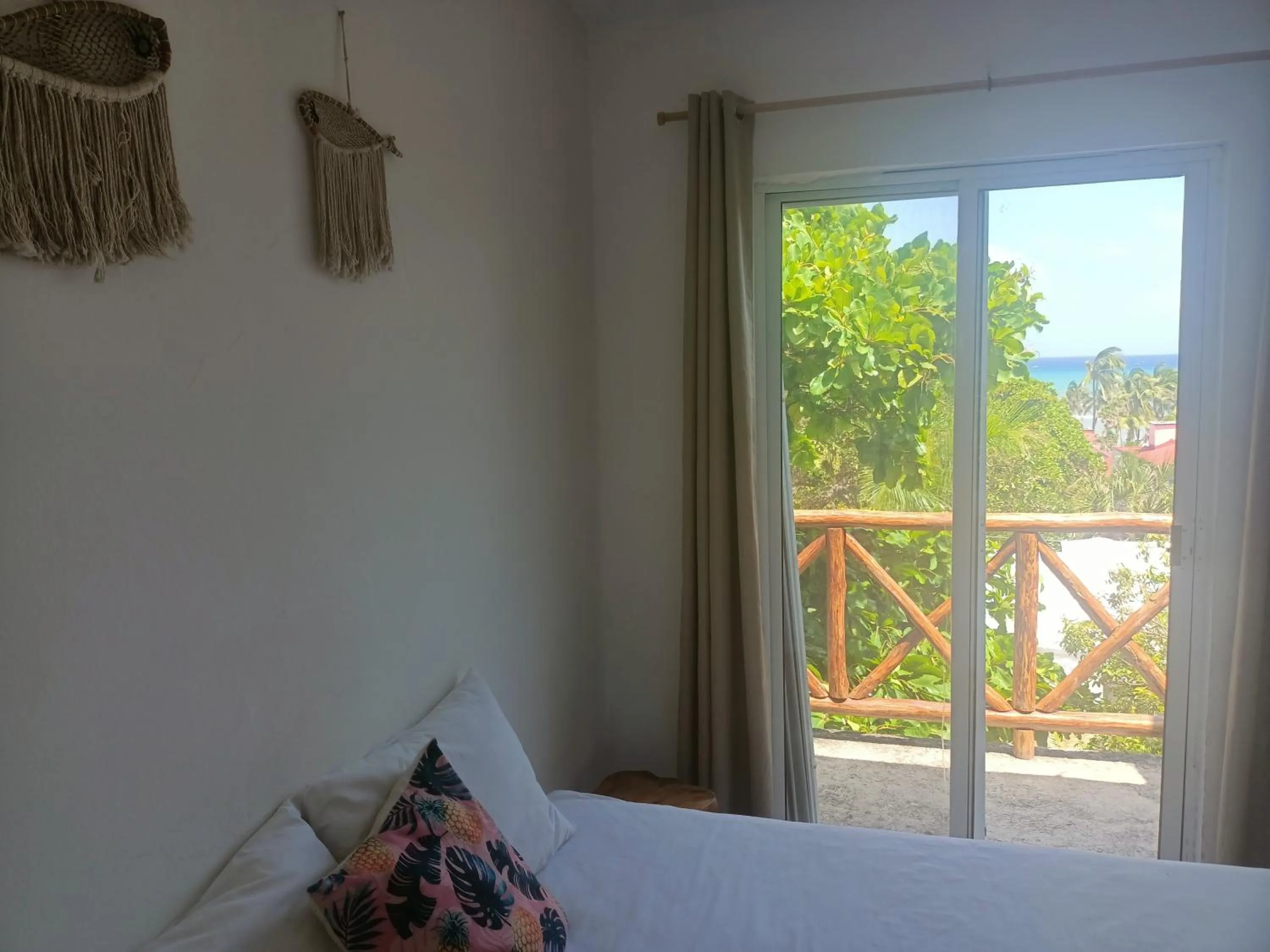 Bed in Rustik-inn Rooms