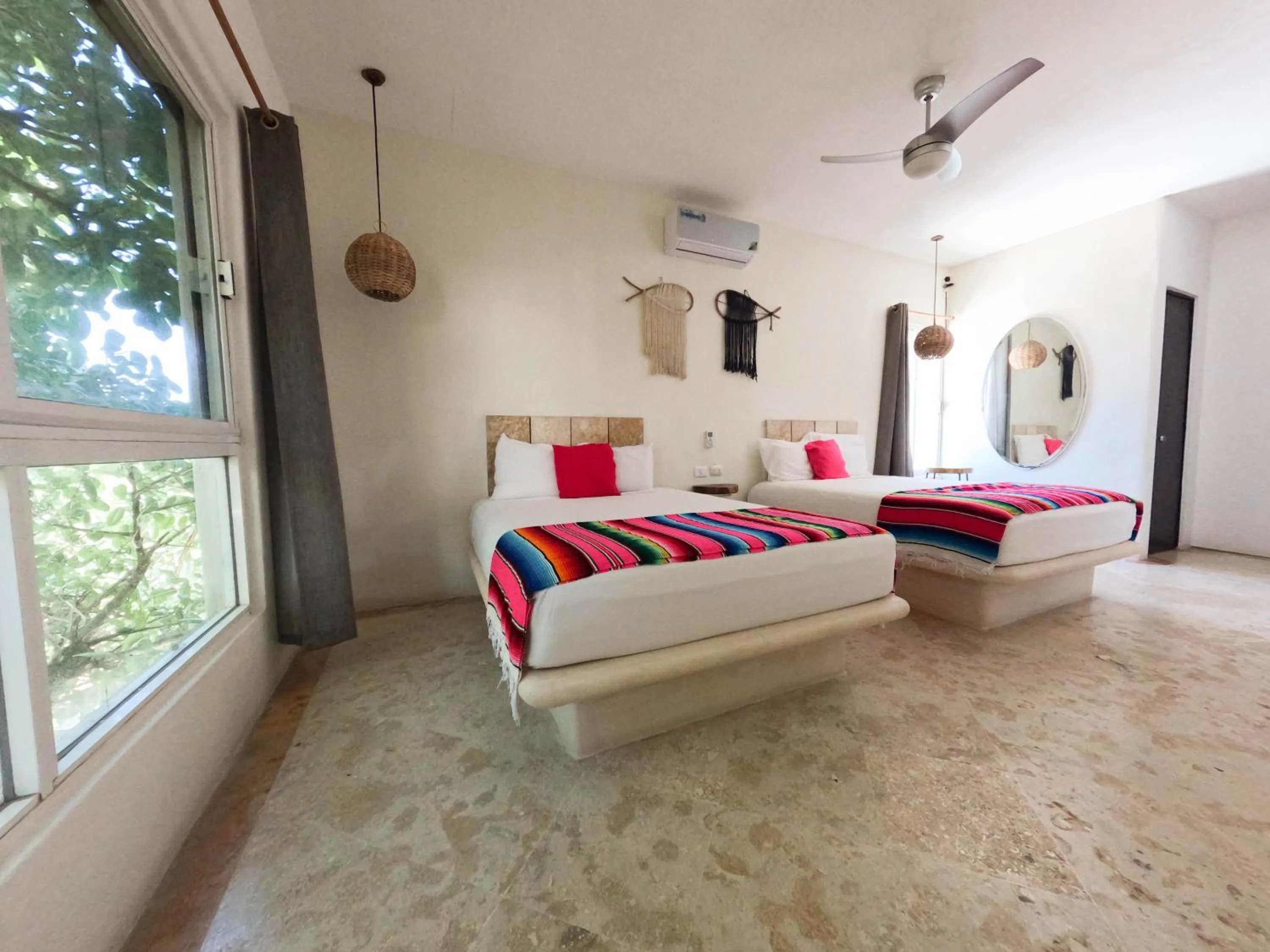 Bedroom, Bed in Rustik-inn Rooms