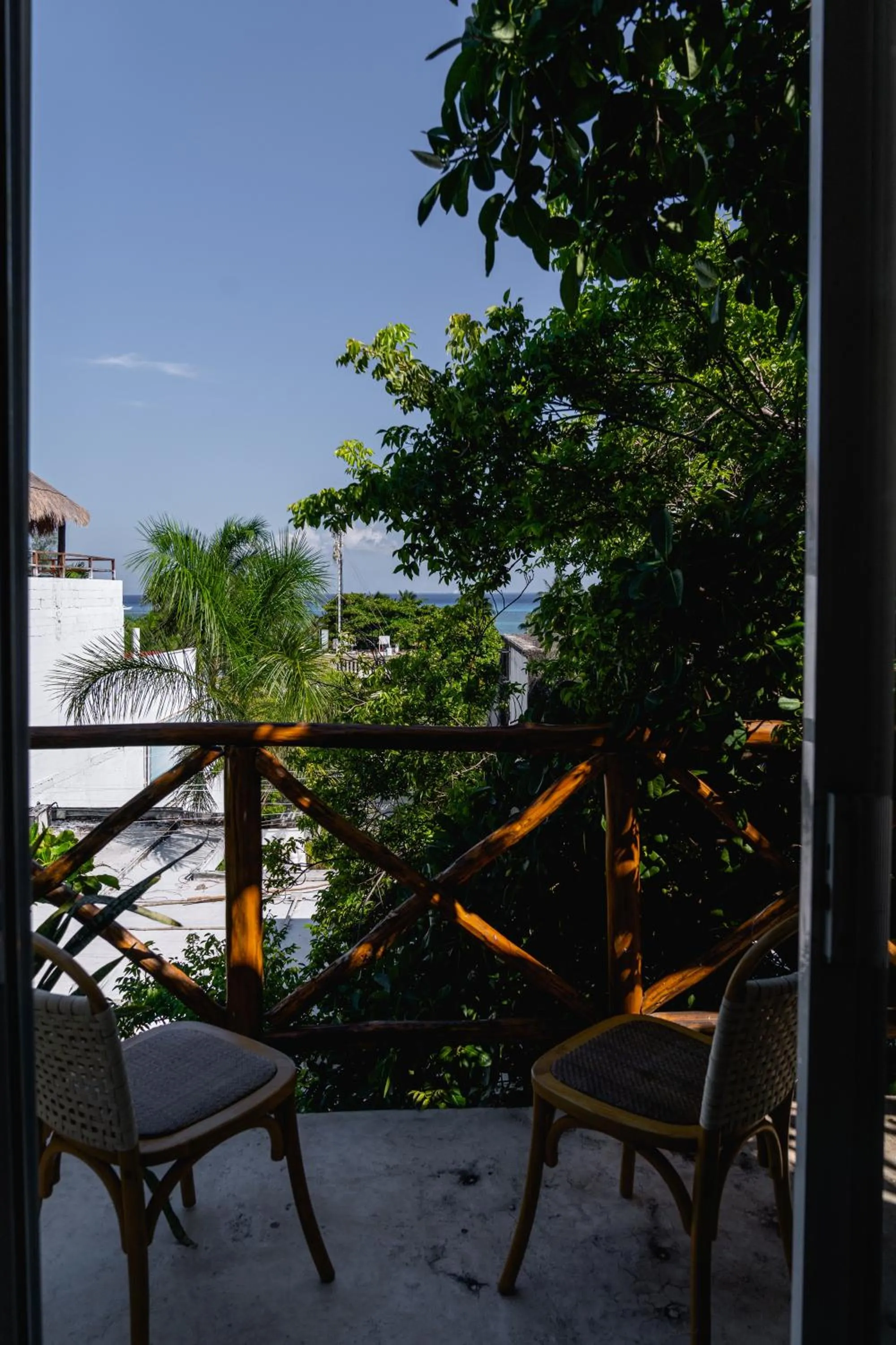 Balcony/Terrace in Rustik-inn Rooms
