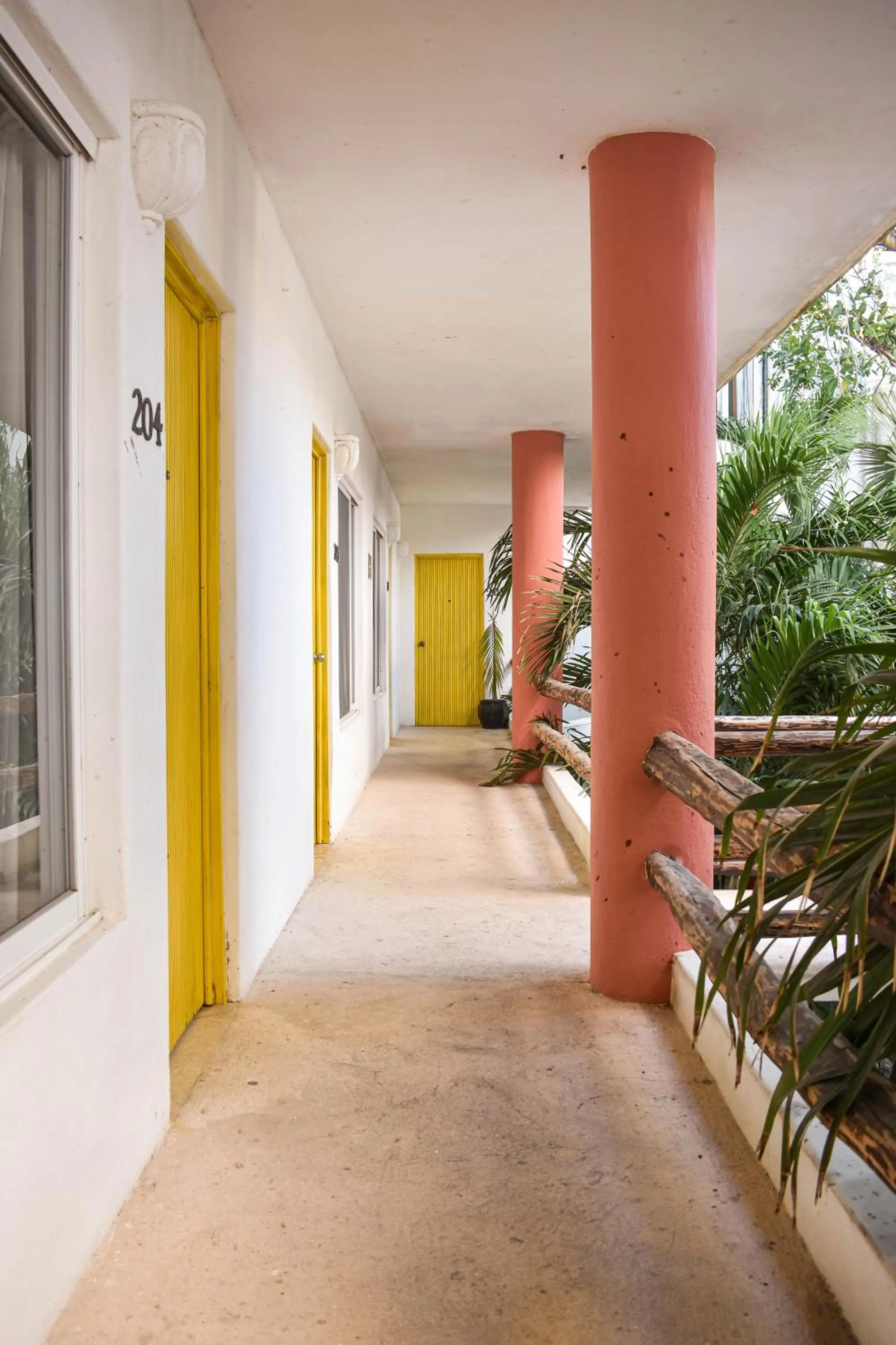 Patio in Rustik-inn Rooms