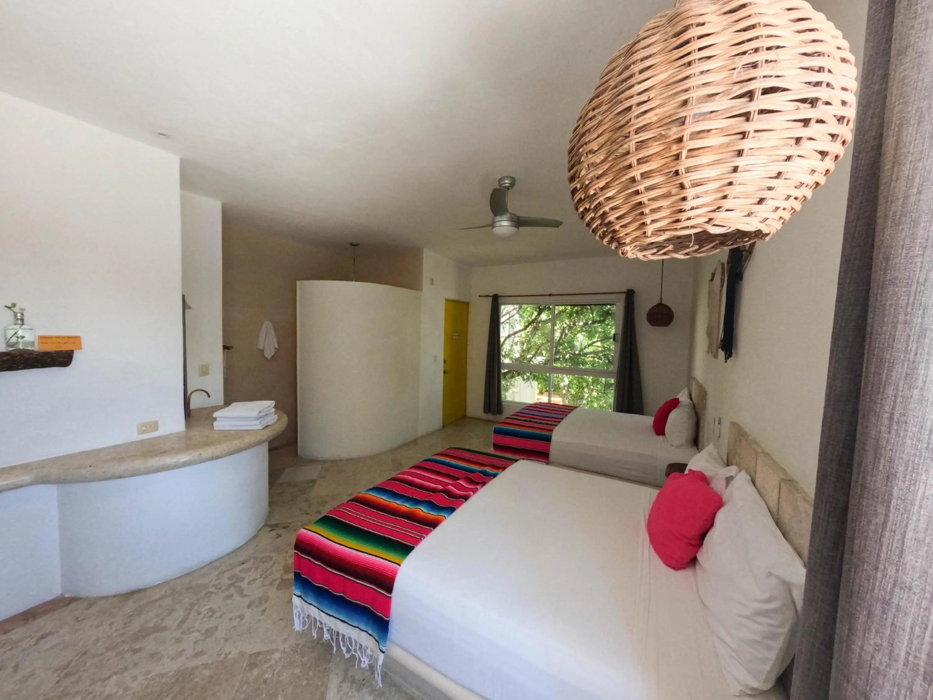 Bedroom, Bed in Rustik-inn Rooms