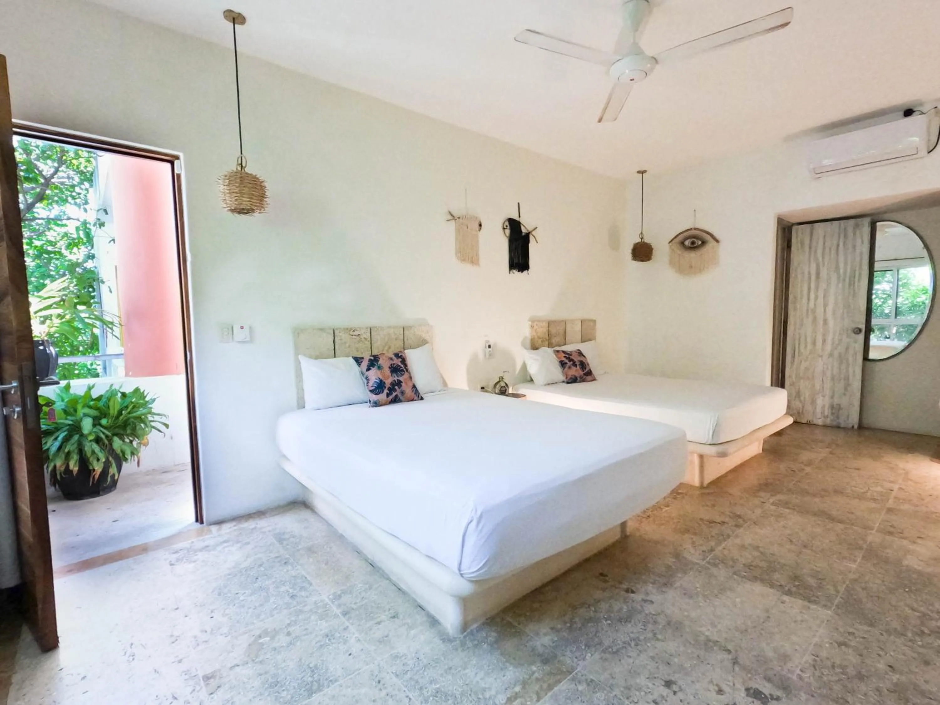 Bedroom, Bed in Rustik-inn Rooms