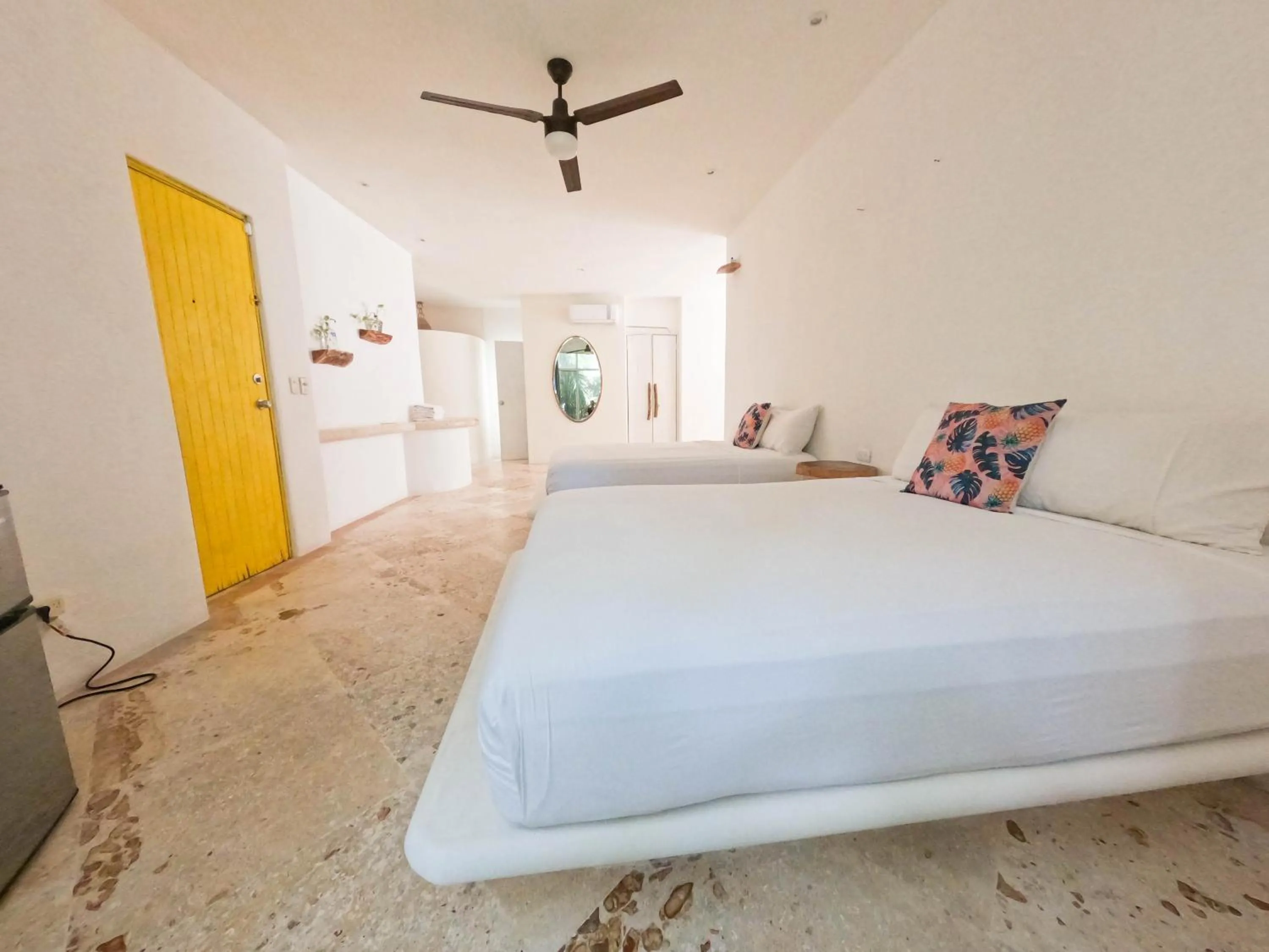 Bedroom, Bed in Rustik-inn Rooms