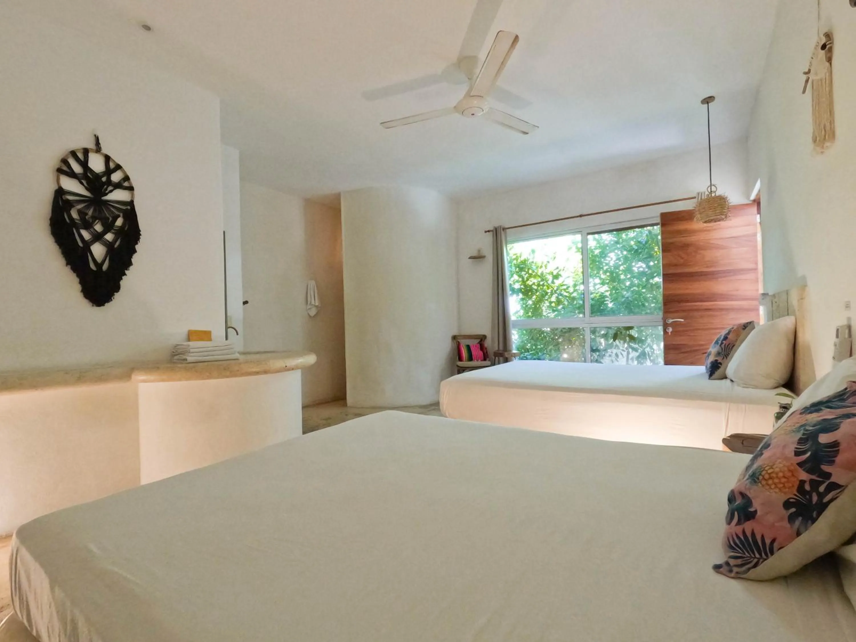 Bedroom, Bed in Rustik-inn Rooms