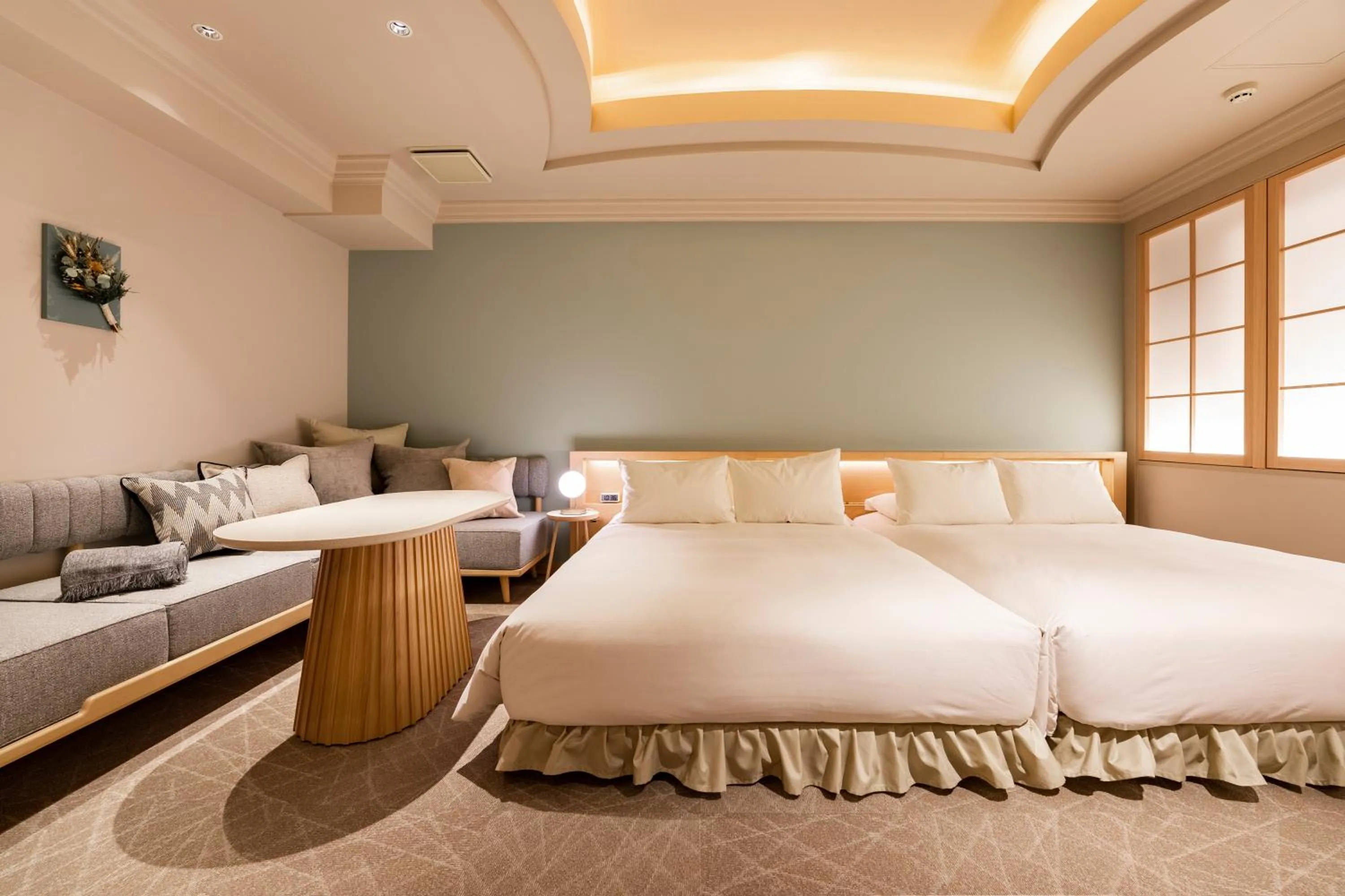 Bed in hotel hisoca ikebukuro