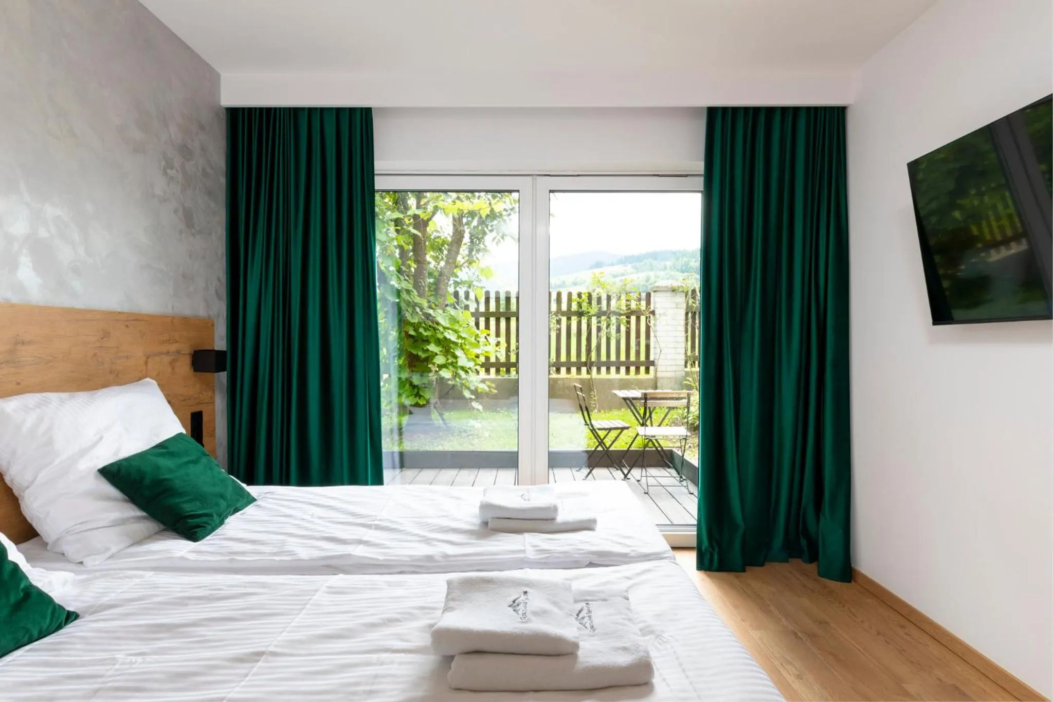 Bedroom, Bed in Villa Gorczański Zakątek Agroturystyka