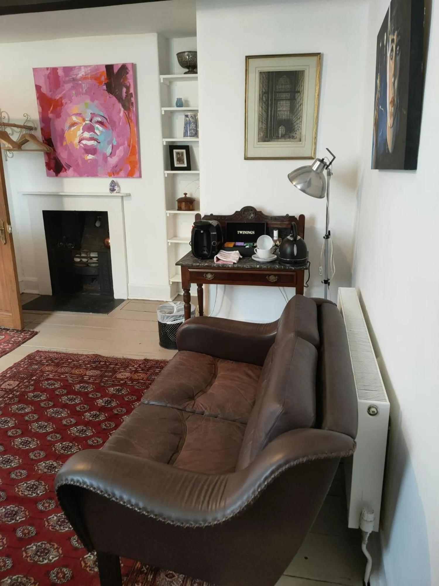 Seating area in Art House B & B