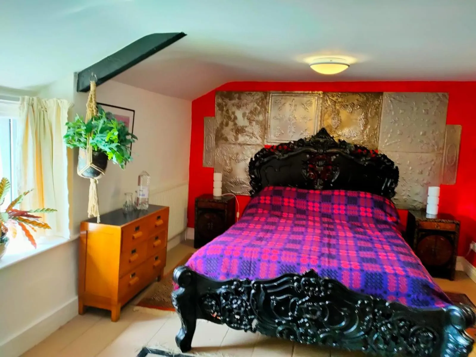 Bed in Art House B & B