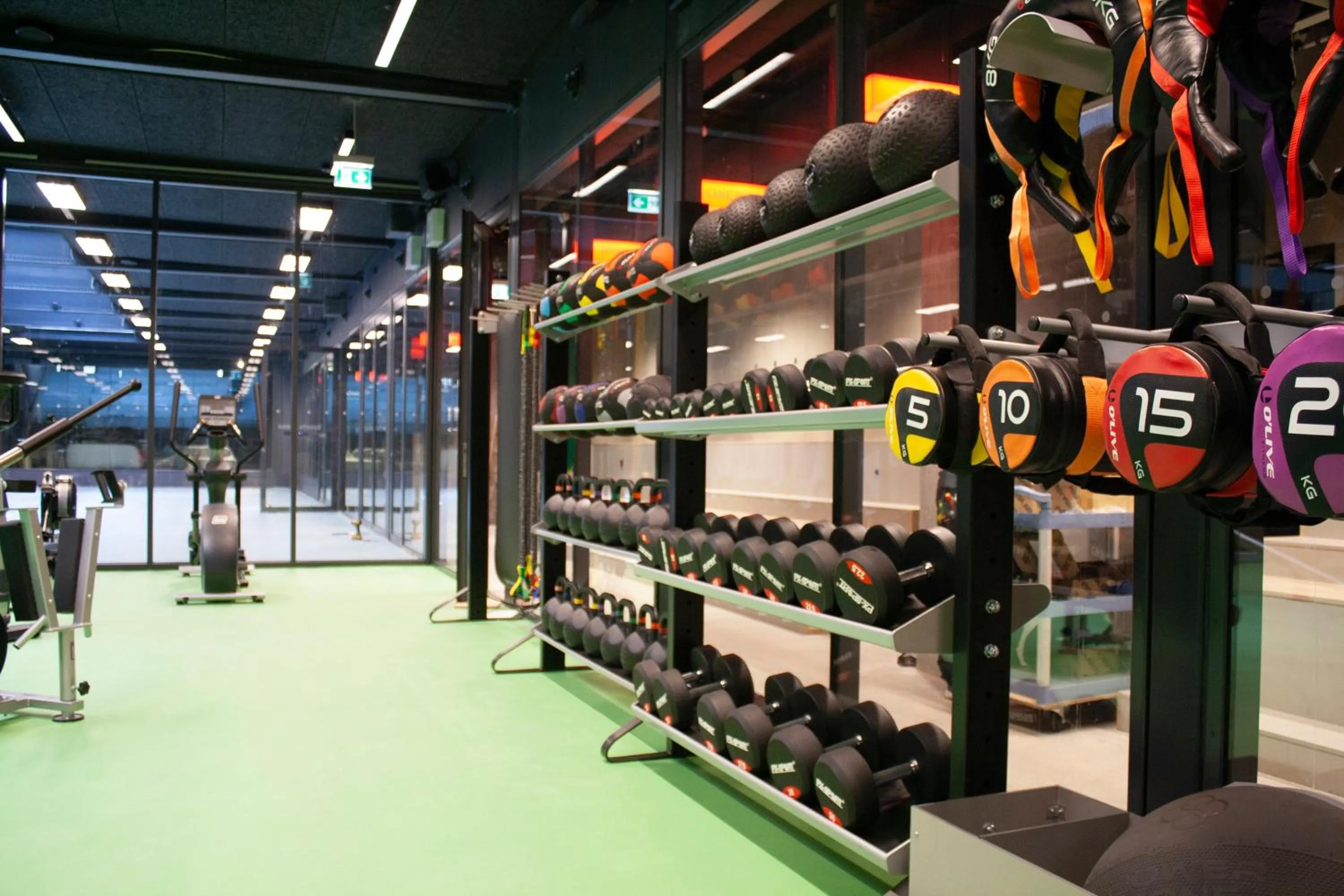 Fitness centre/facilities in Next House Copenhagen