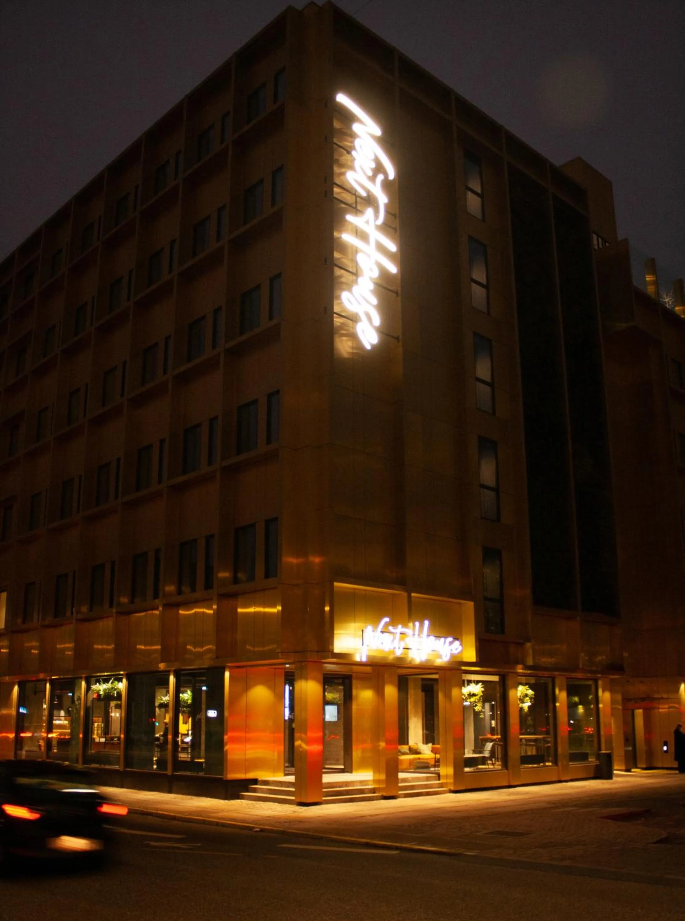 Facade/entrance in Next House Copenhagen