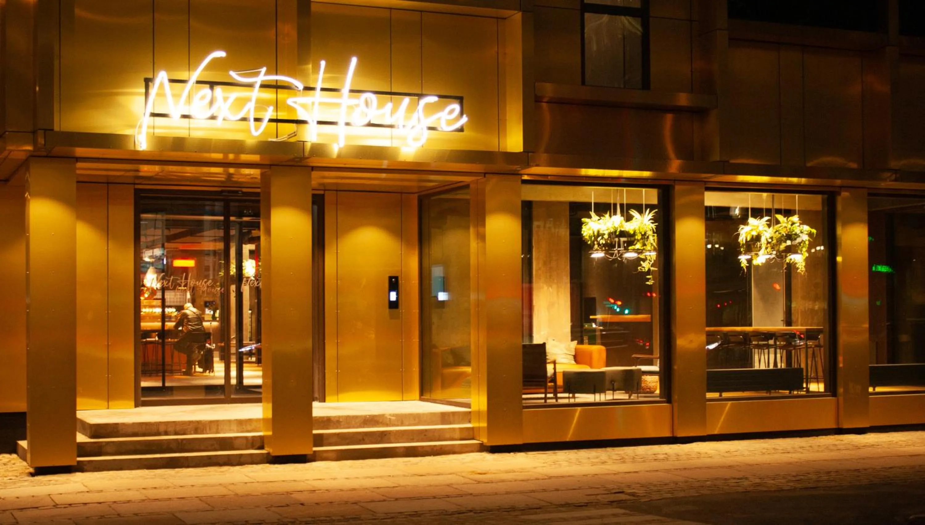 Facade/entrance in Next House Copenhagen