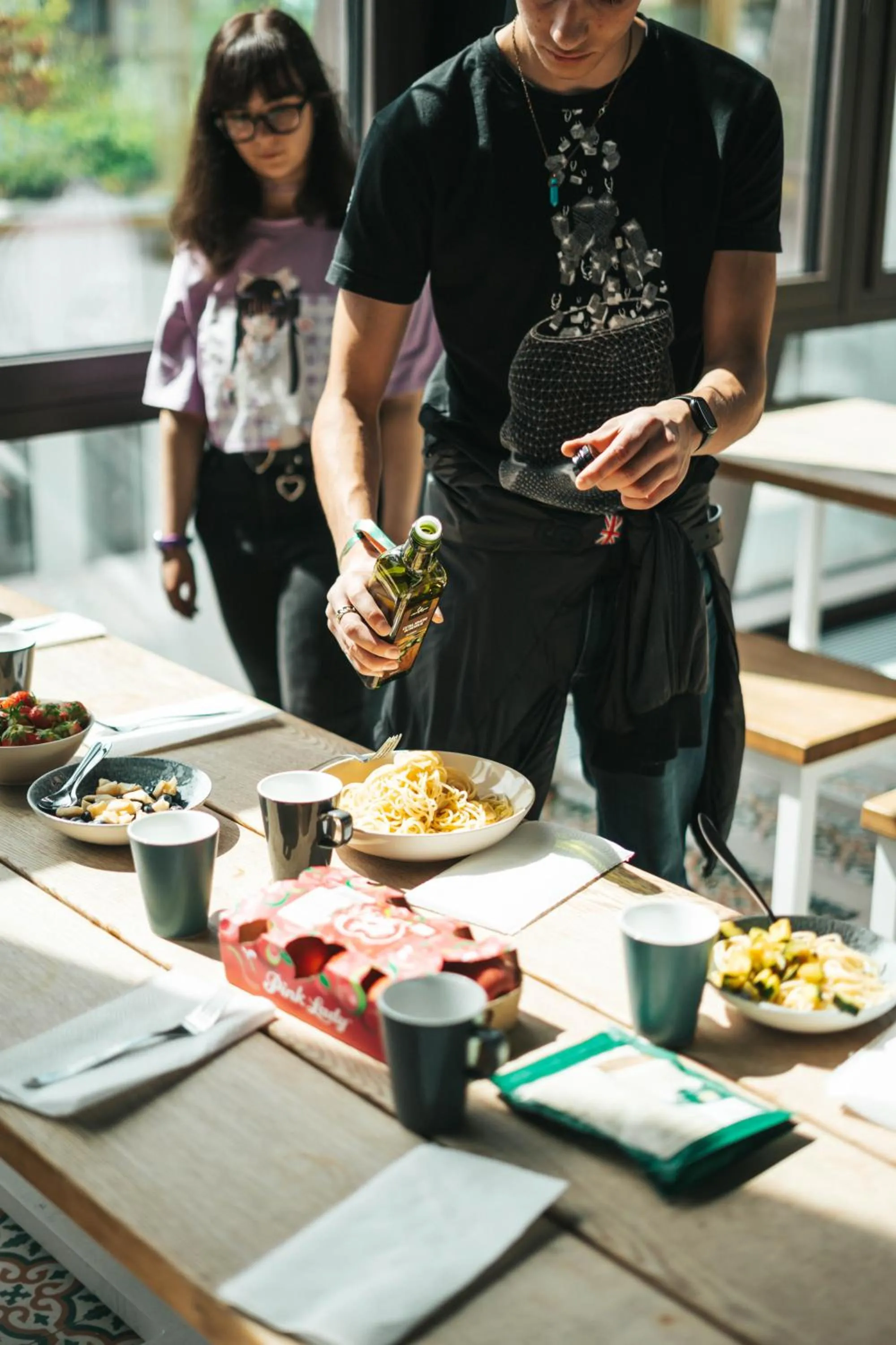 People in Next House Copenhagen