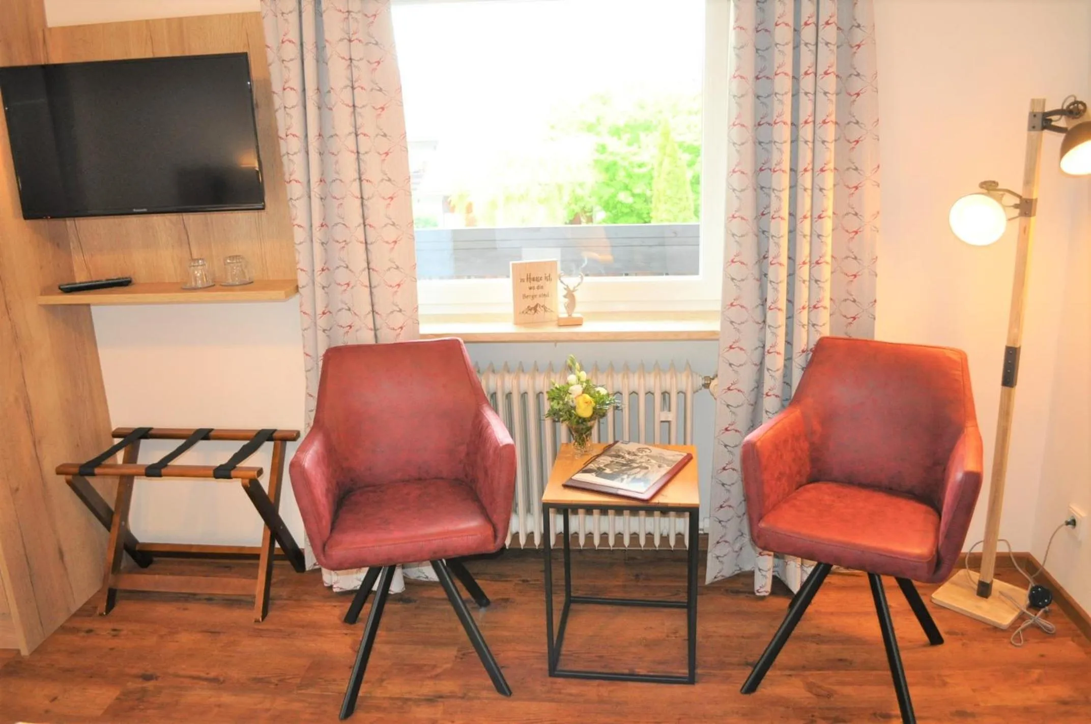 Seating area in Hotel Garni Malerwinkl