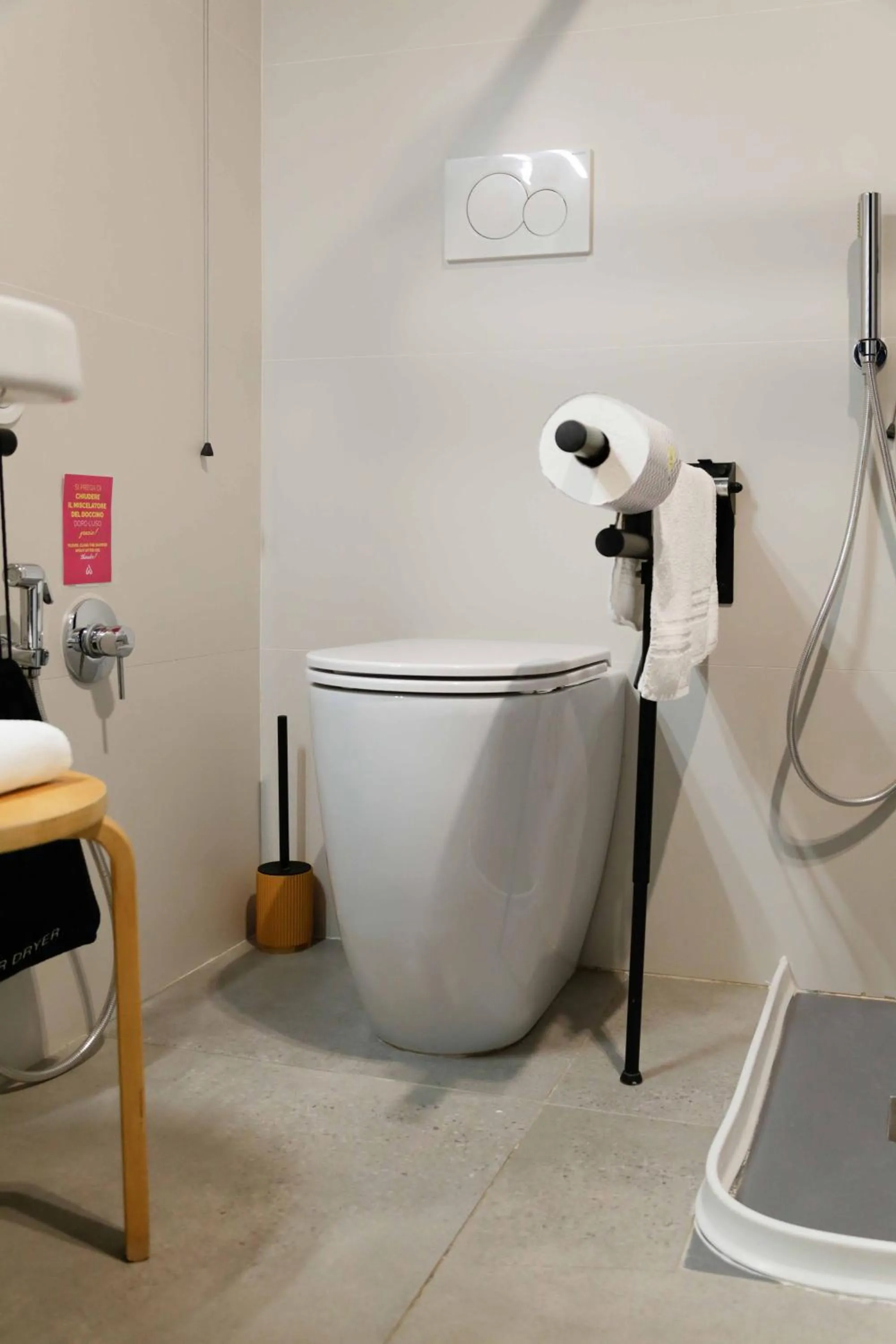 Shower in Arryvo Hotel