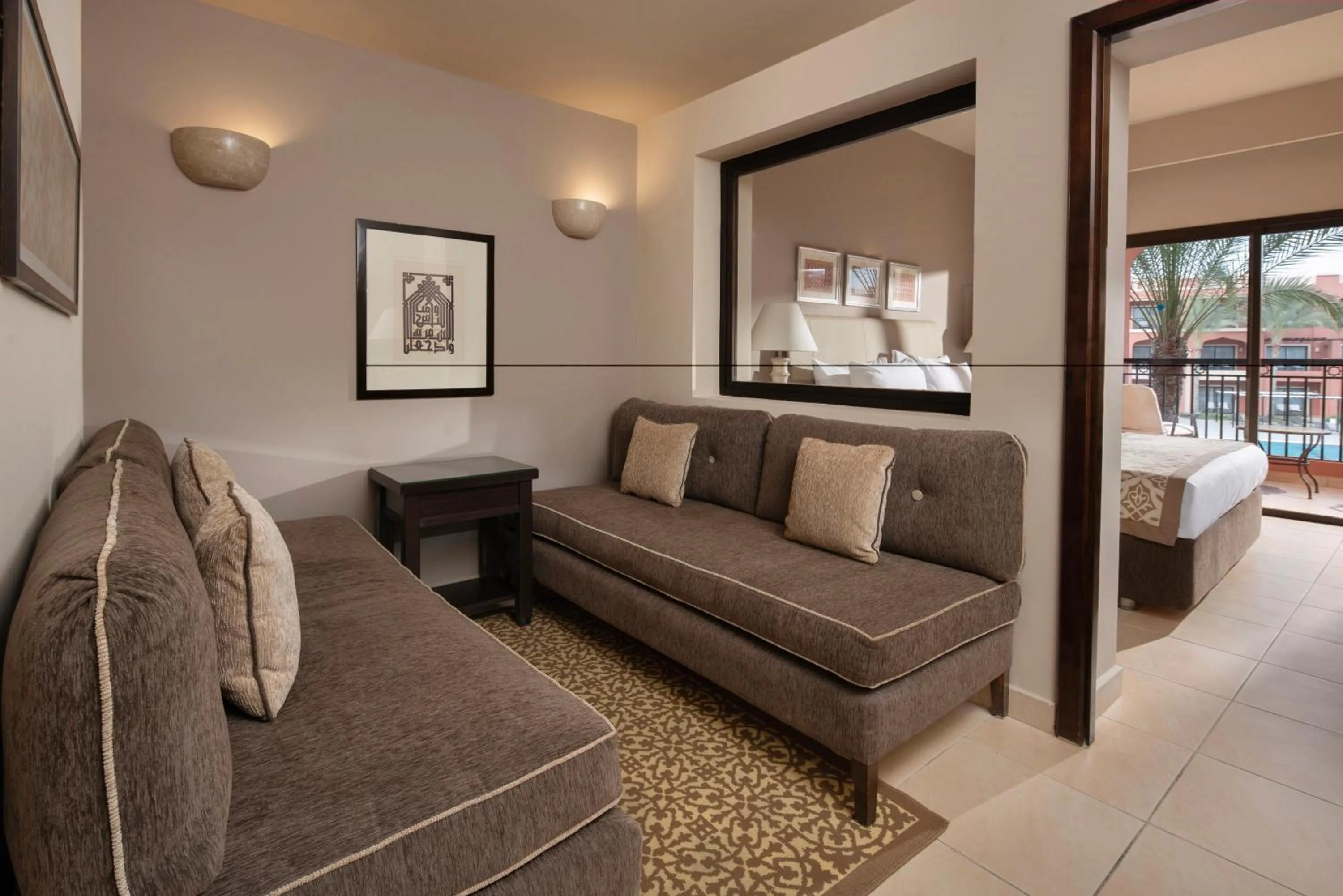 Living room, Bed in JAZ Tamerina, Almaza Bay