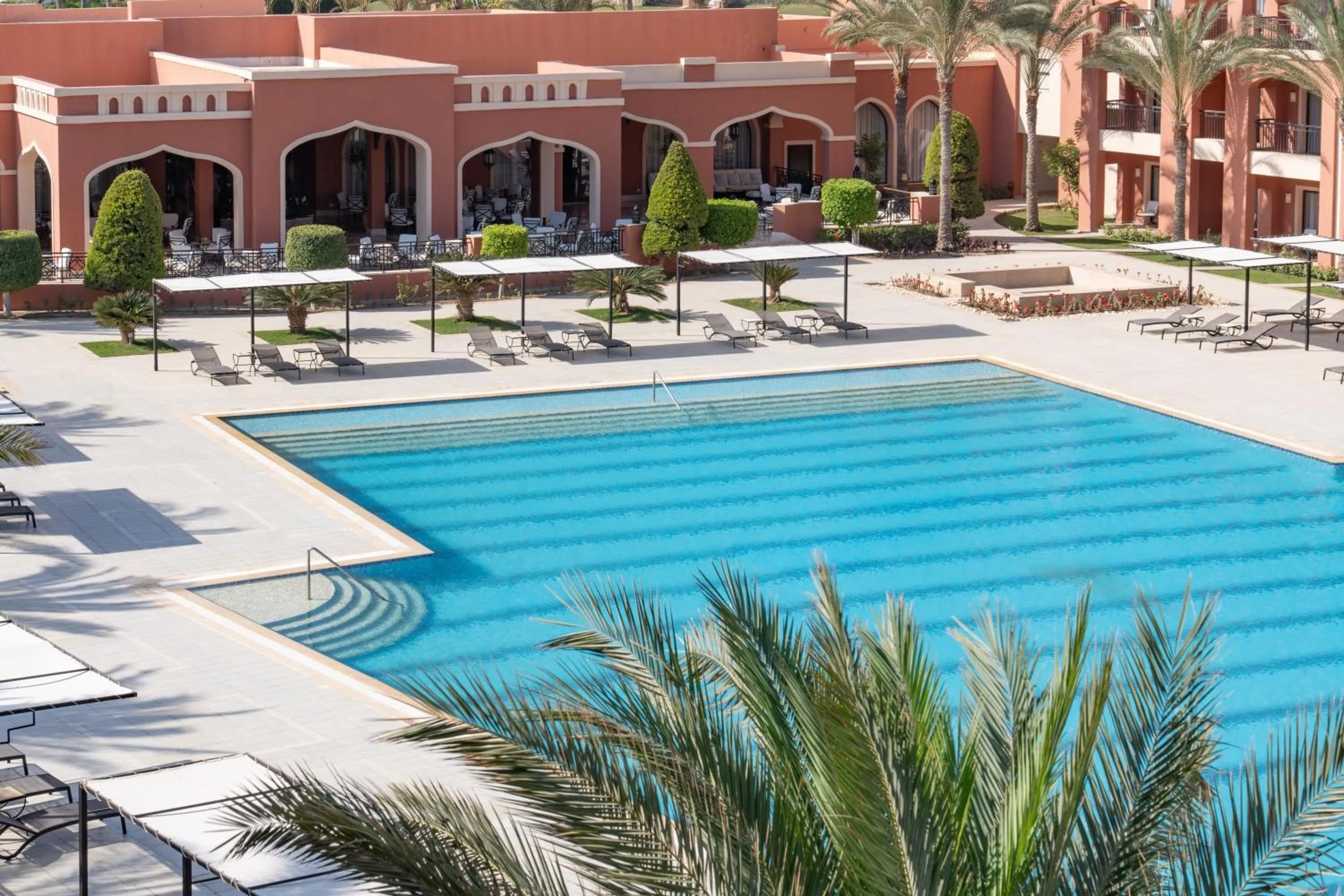Swimming pool in JAZ Tamerina, Almaza Bay