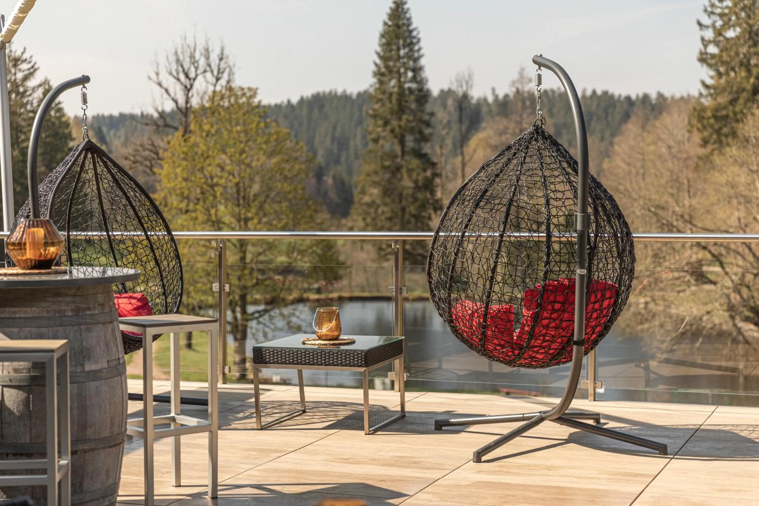 Balcony/Terrace in Landhaus Lauble
