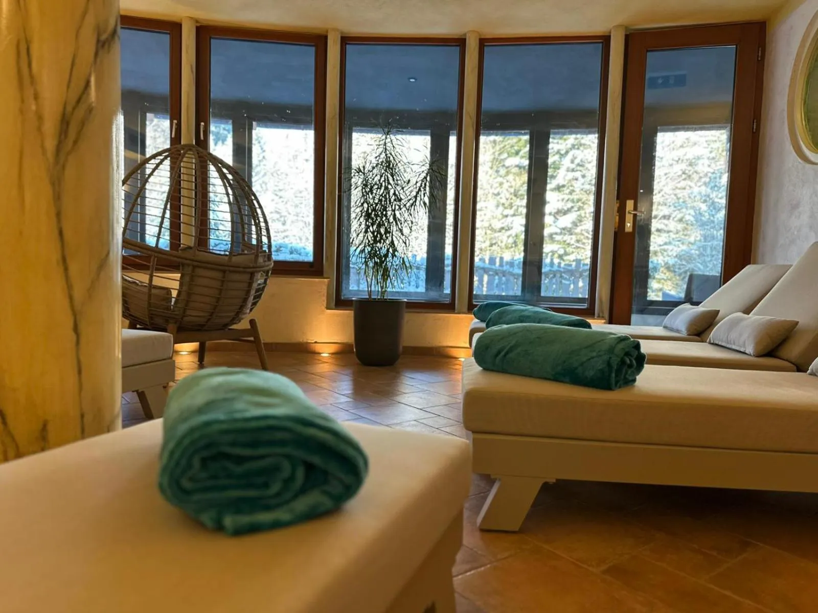 Sauna in Landhaus Lauble