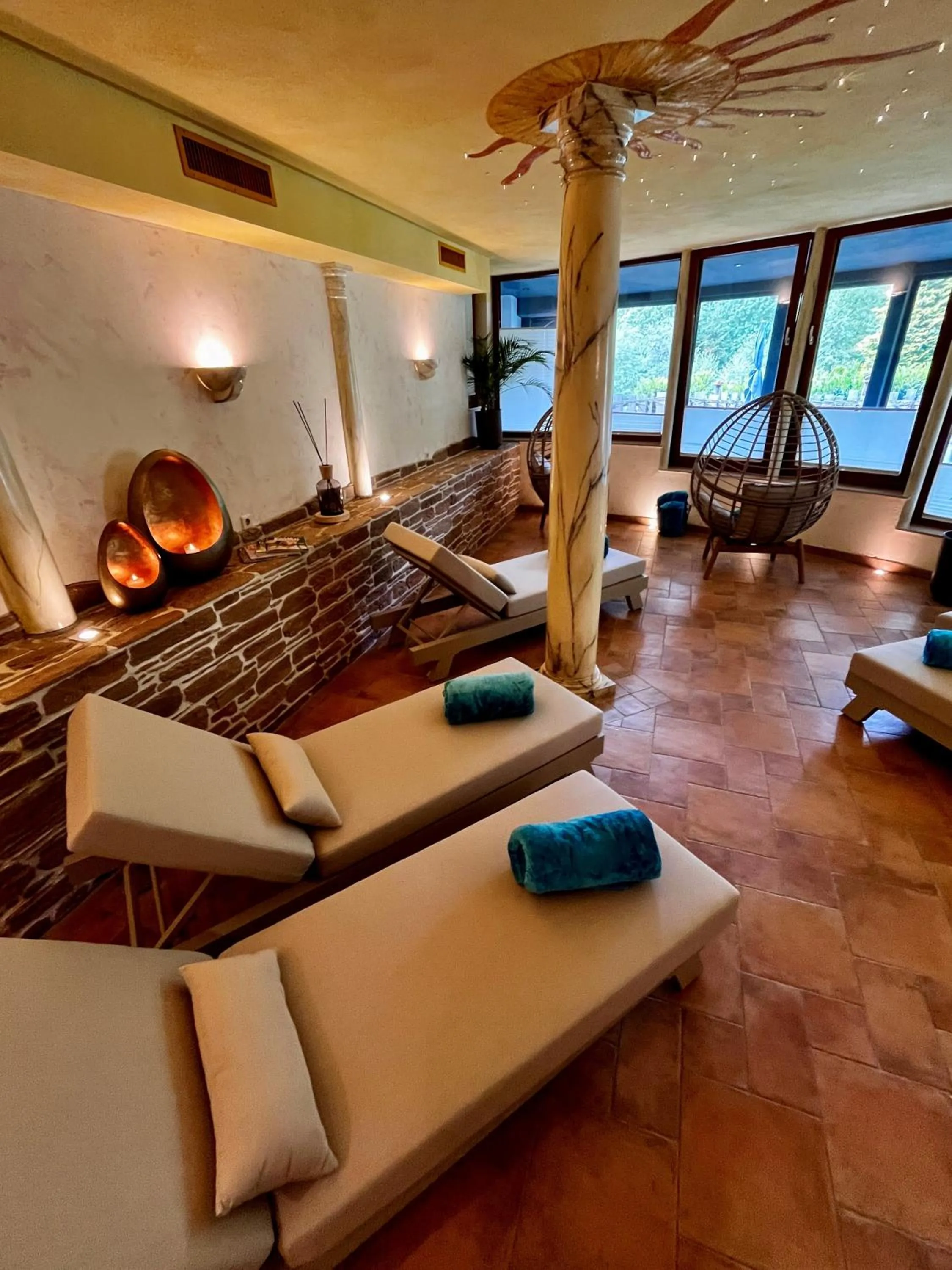 Sauna in Landhaus Lauble