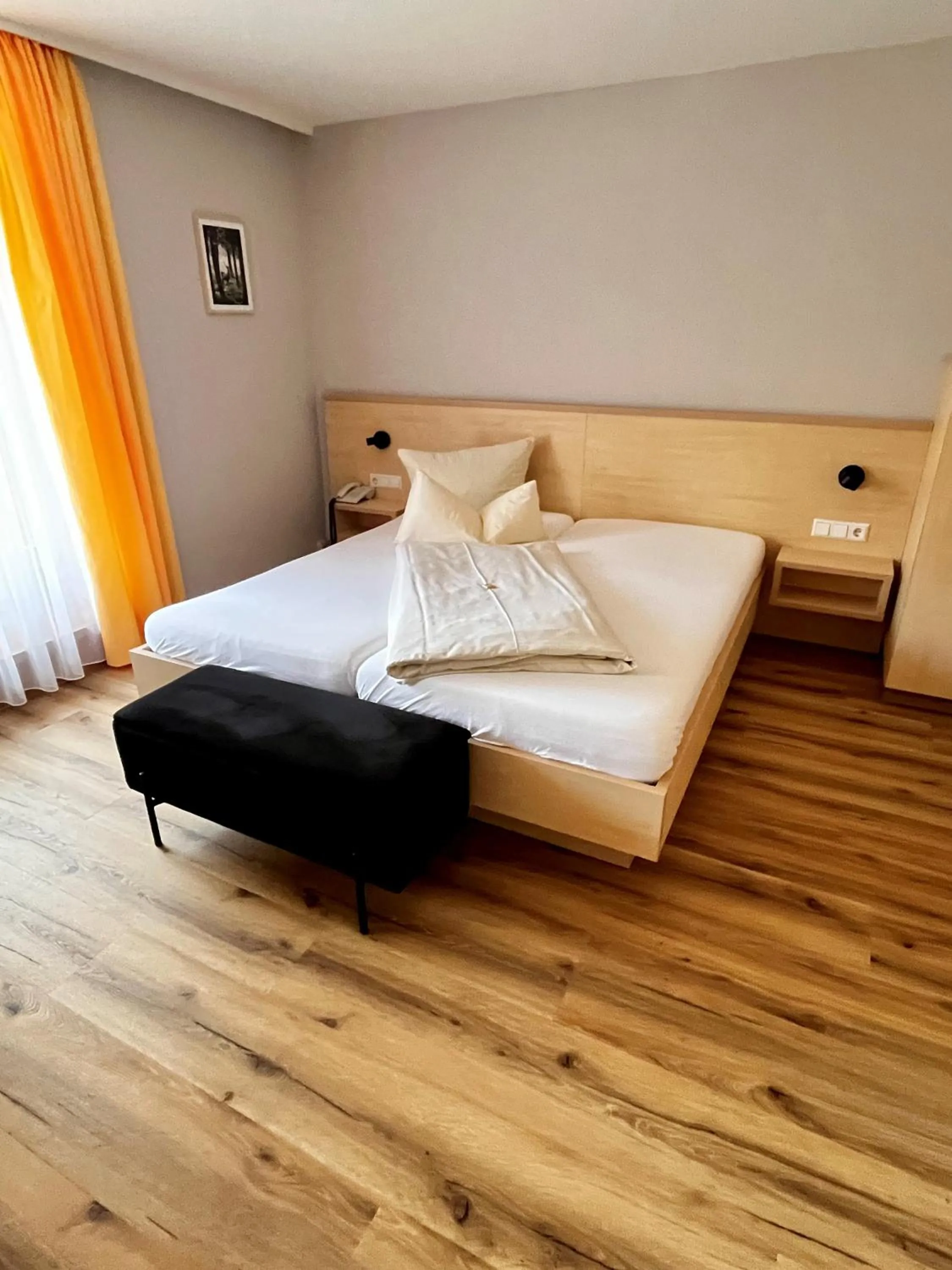 Bedroom, Bed in Landhaus Lauble